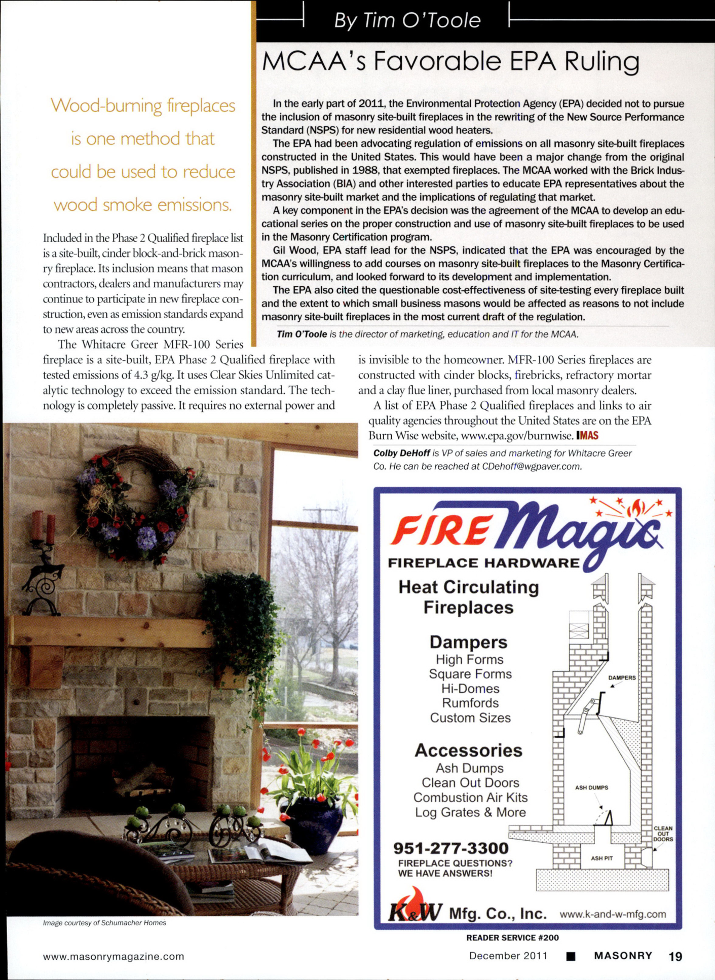 Masonry Magazine December 2011 Page. 21