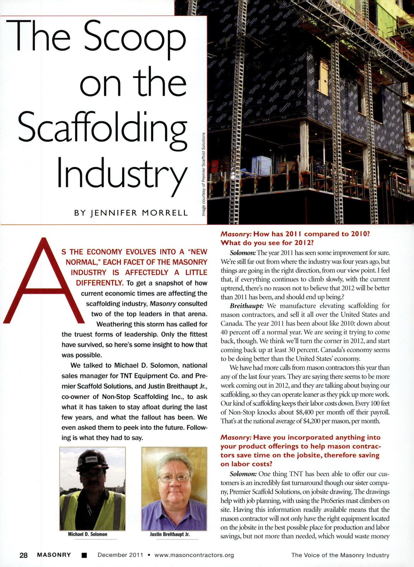 Masonry Magazine December 2011 Page. 30