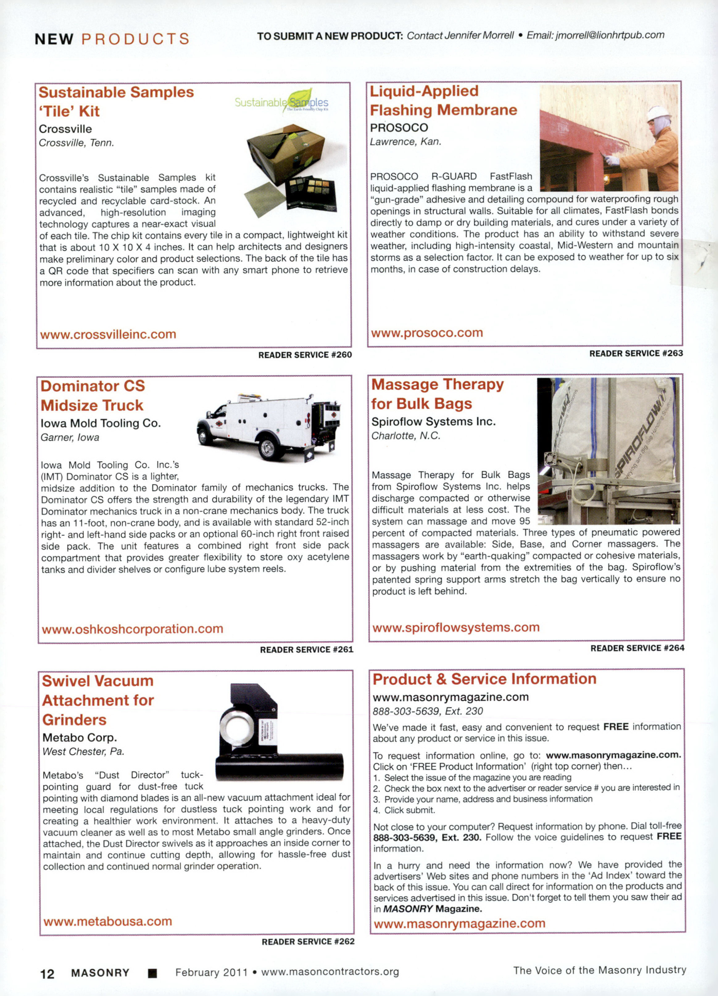 Masonry Magazine February 2011 Page. 14
