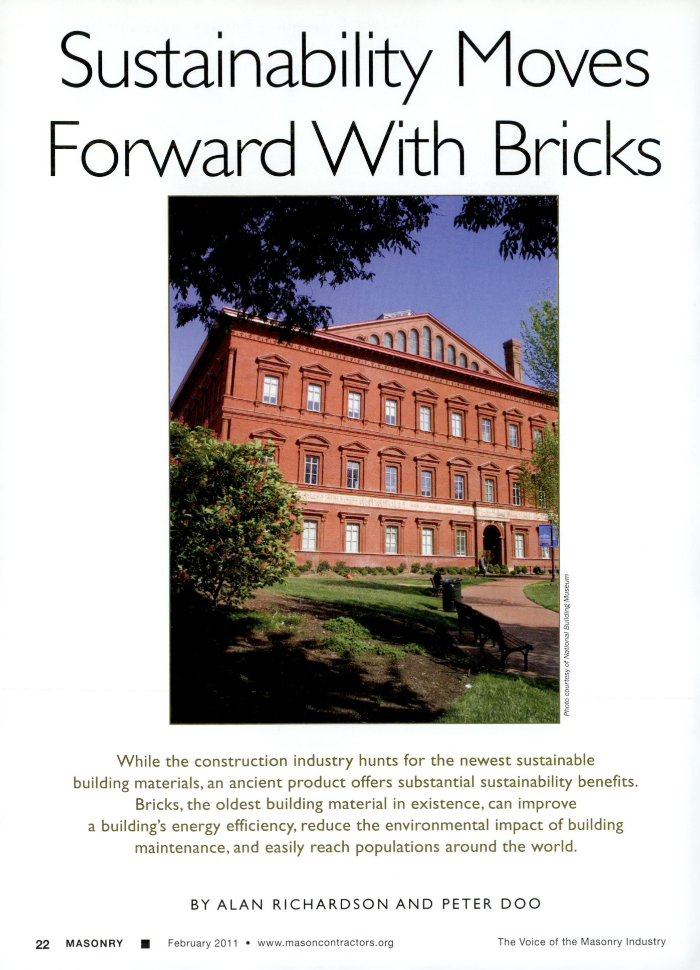 Masonry Magazine February 2011 Page. 24