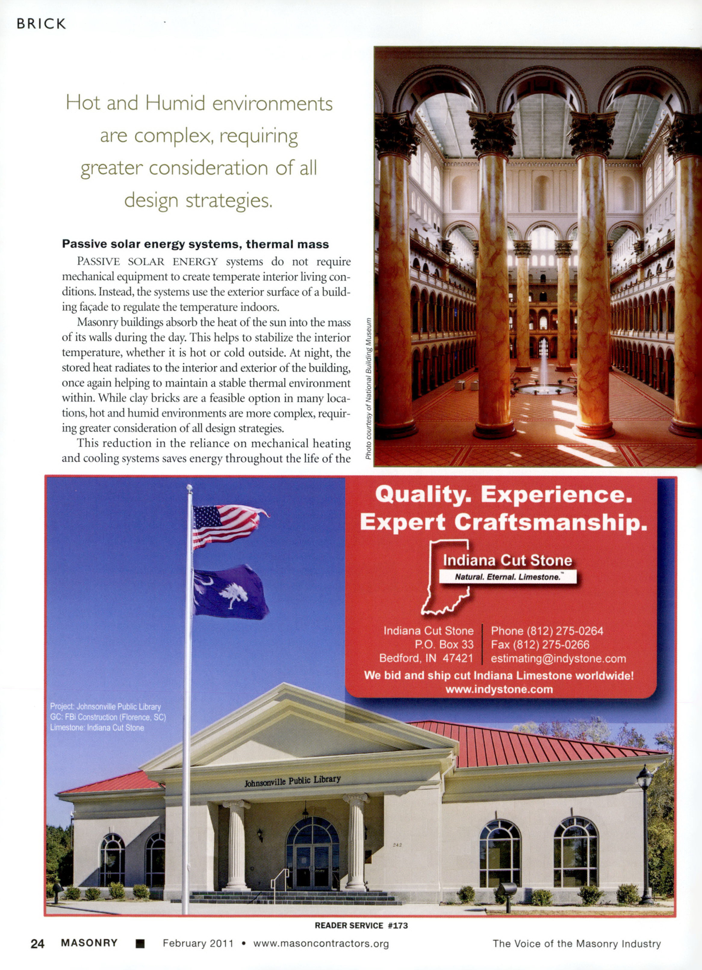 Masonry Magazine February 2011 Page. 26