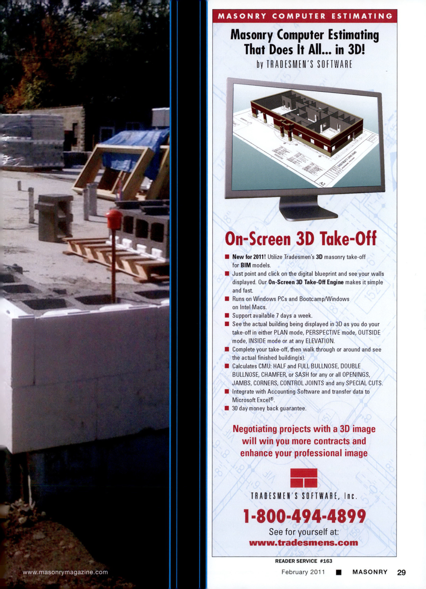 Masonry Magazine February 2011 Page. 31