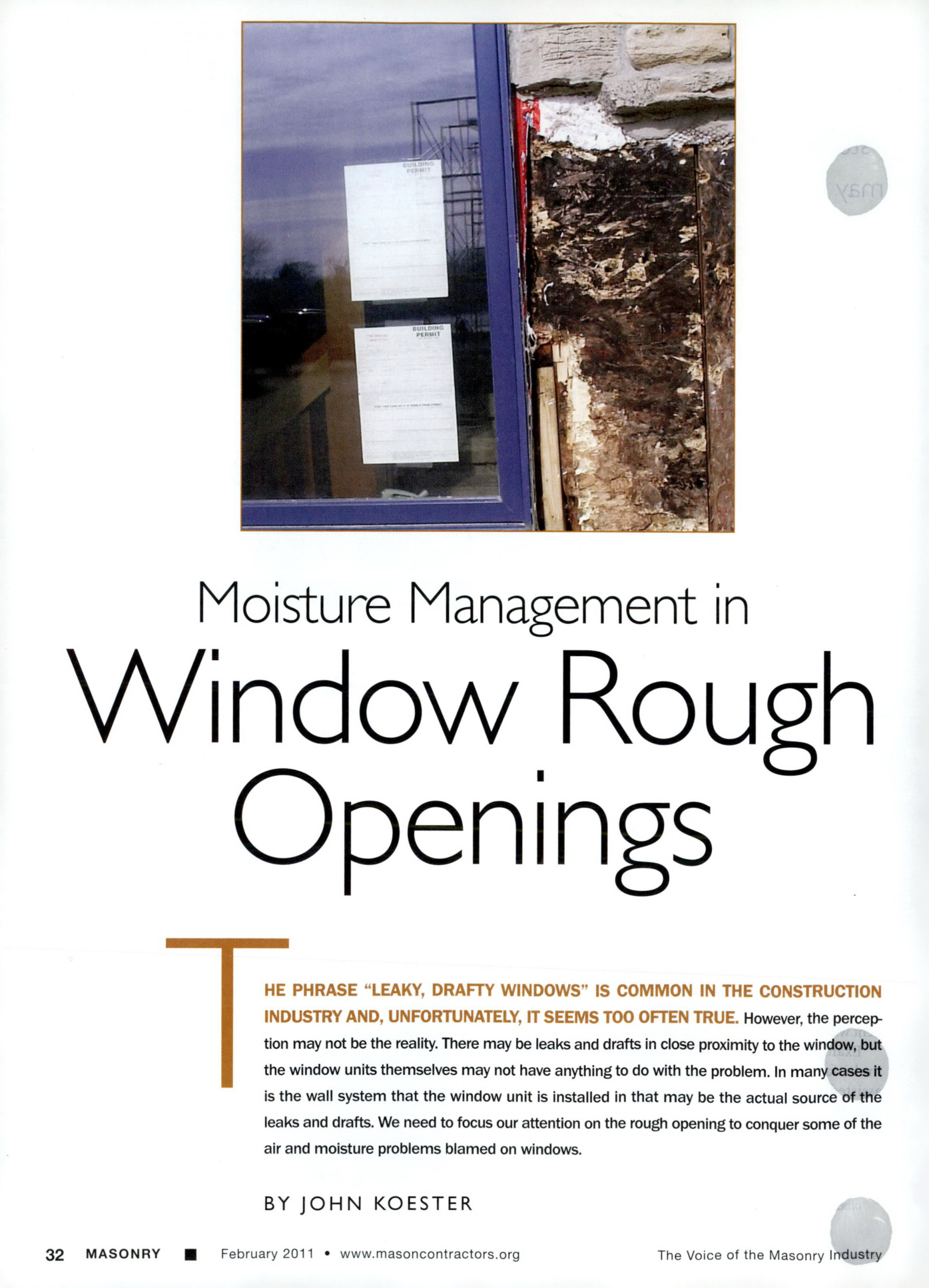 Masonry Magazine February 2011 Page. 42