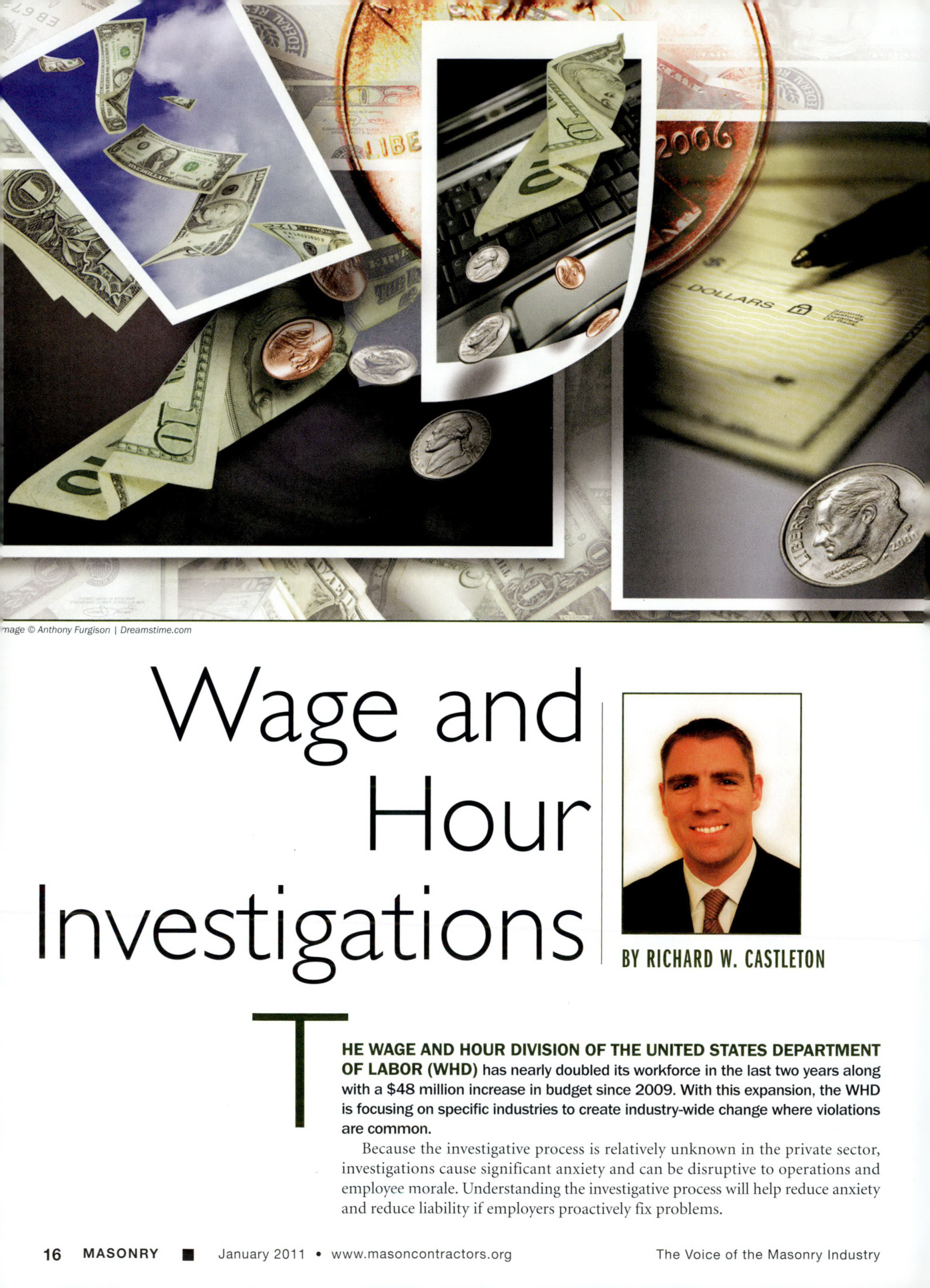 Masonry Magazine January 2011 Page. 18
