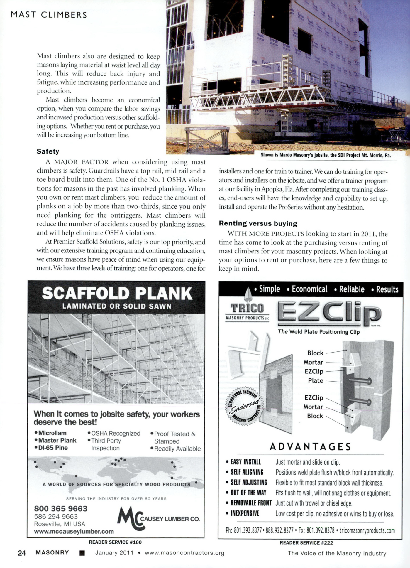 Masonry Magazine January 2011 Page. 26