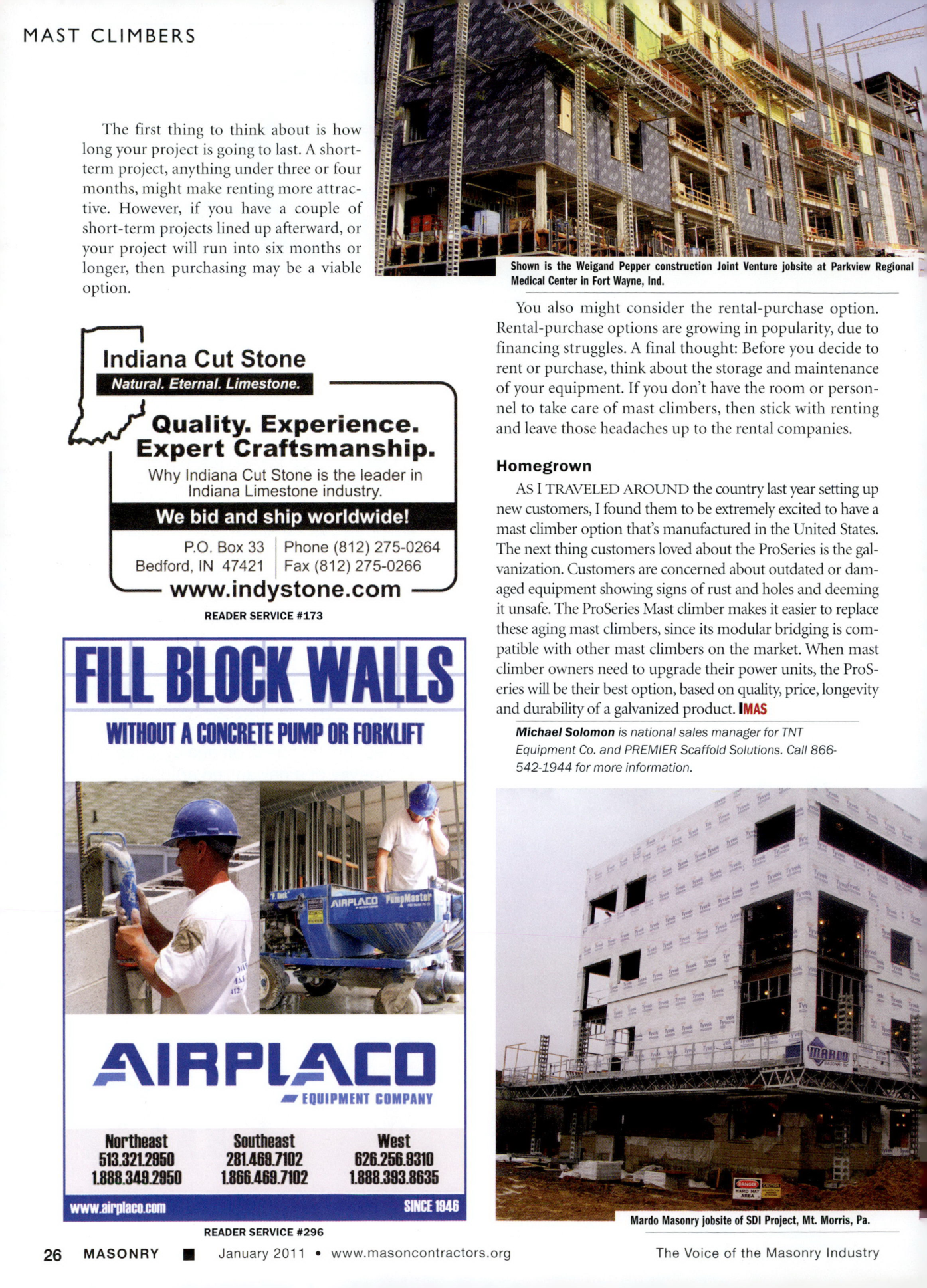 Masonry Magazine January 2011 Page. 28