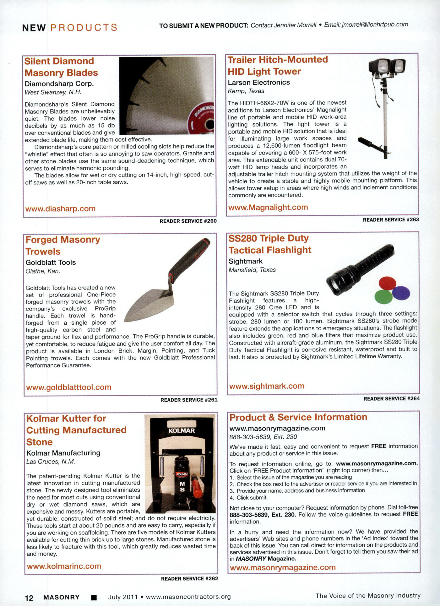 Masonry Magazine July 2011 Page. 14