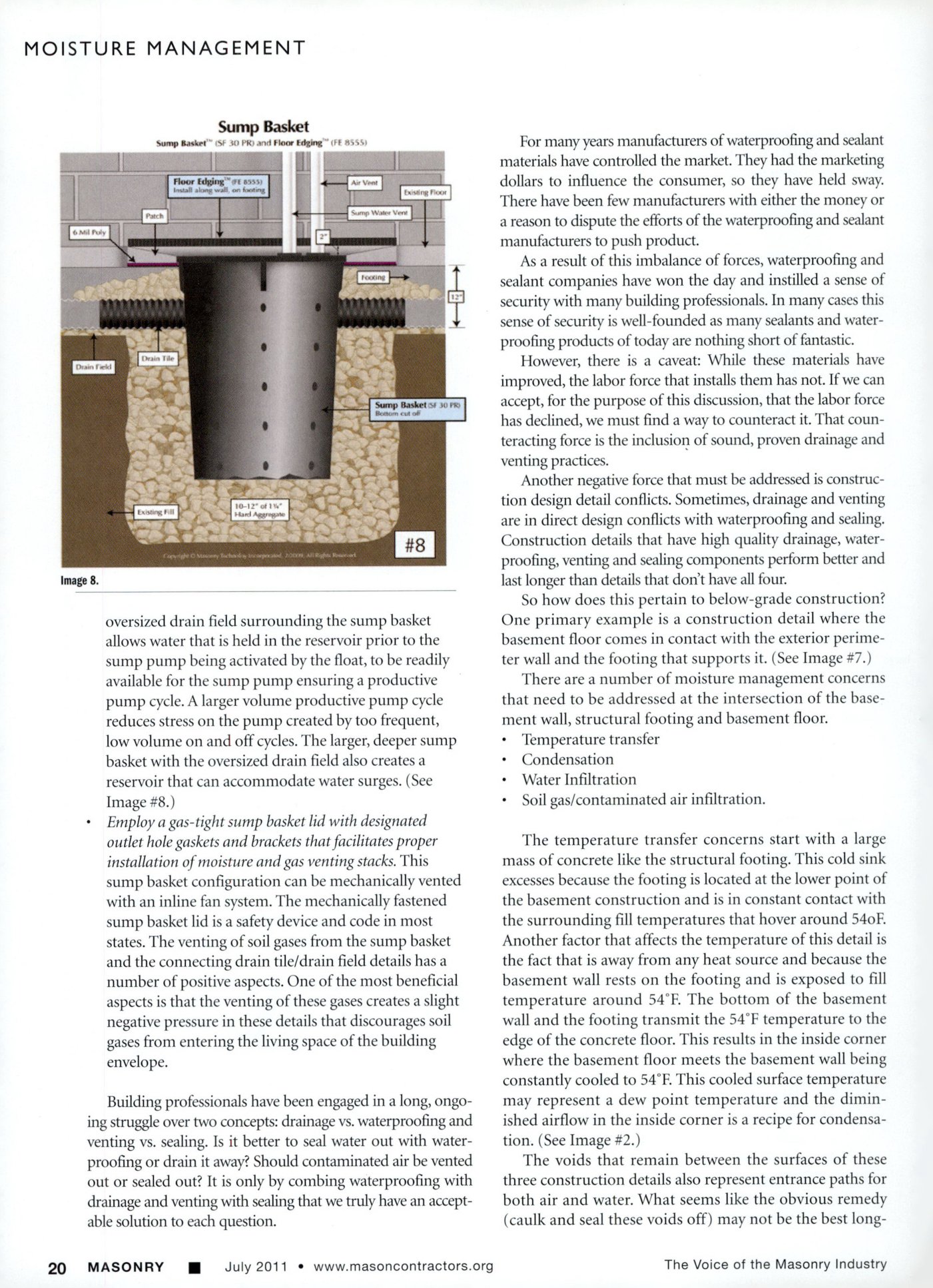 Masonry Magazine July 2011 Page. 22