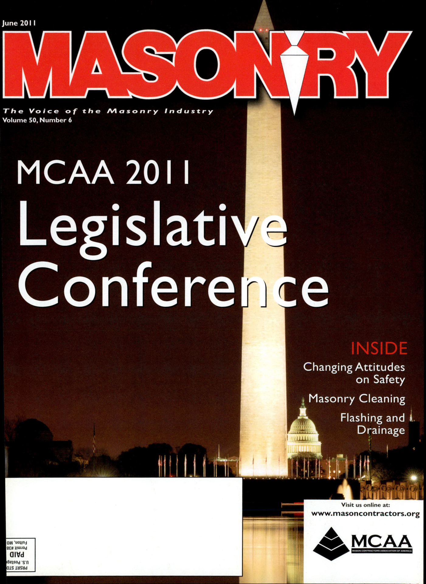 Masonry Magazine June 2011 Page. 1