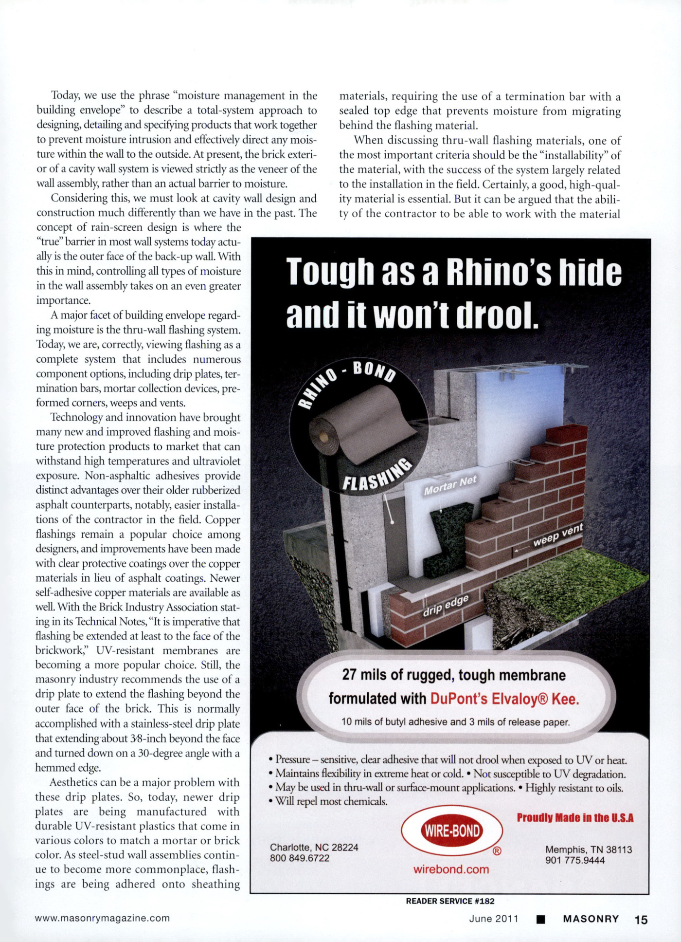 Masonry Magazine June 2011 Page. 17