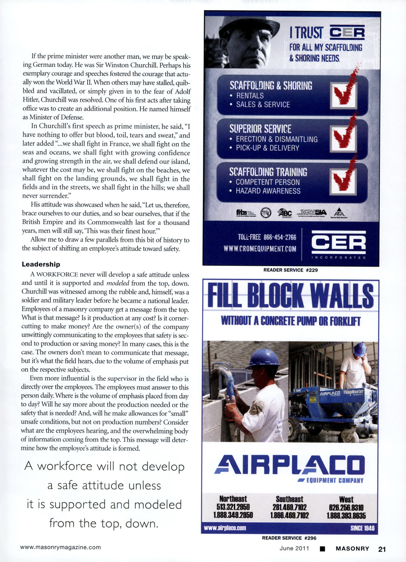 Masonry Magazine June 2011 Page. 23