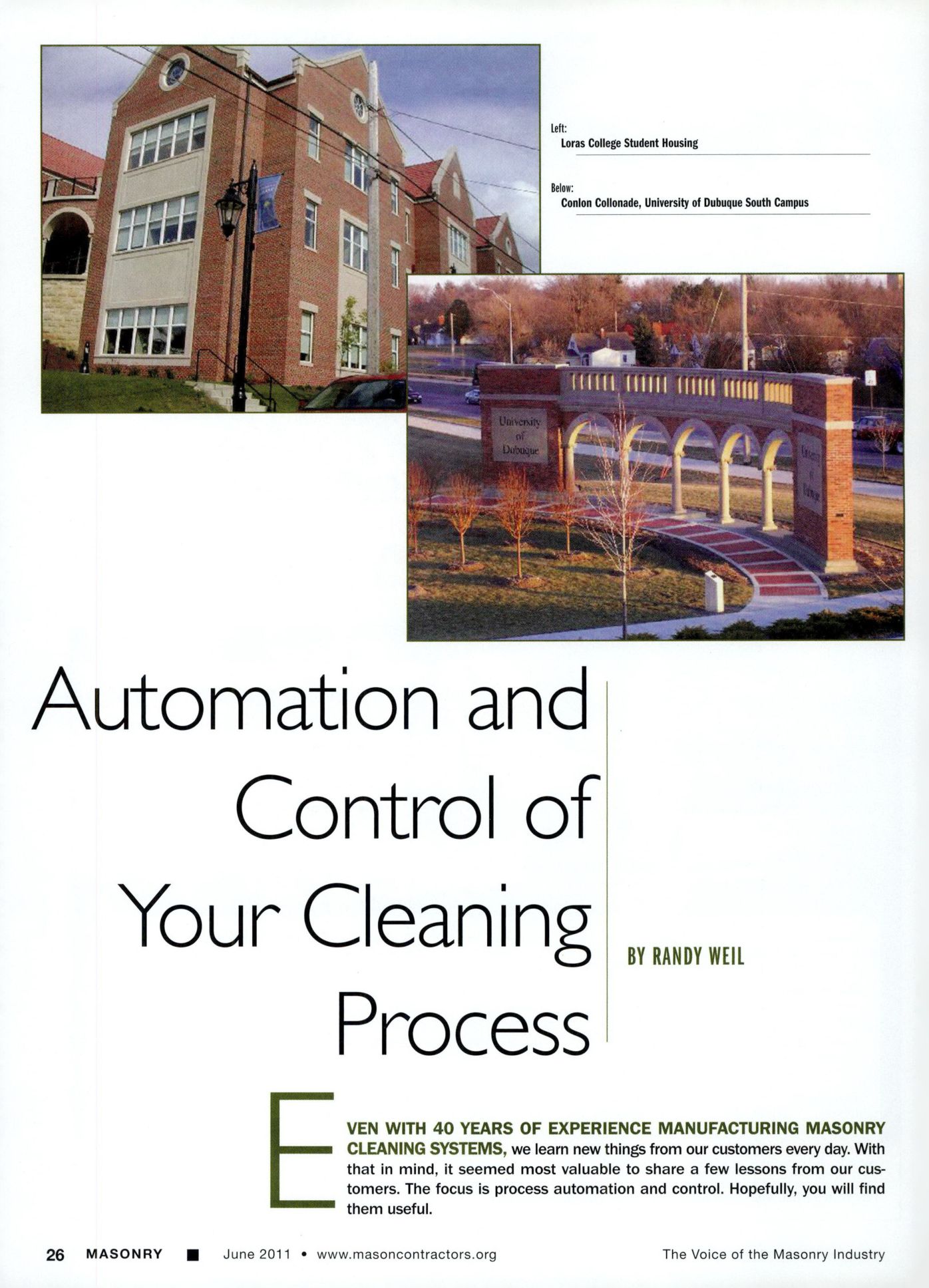 Masonry Magazine June 2011 Page. 28