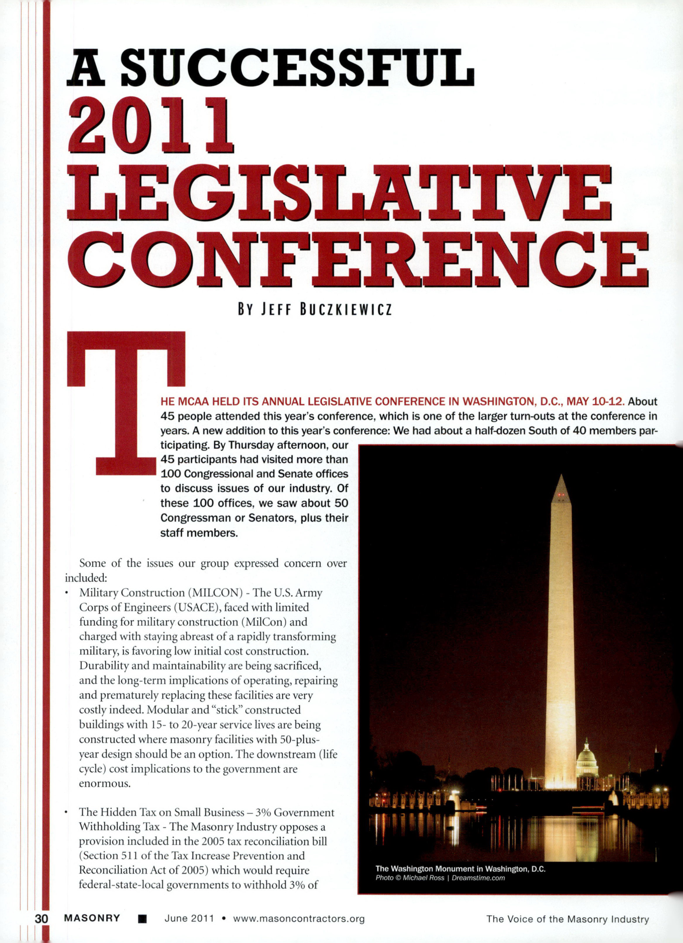 Masonry Magazine June 2011 Page. 32