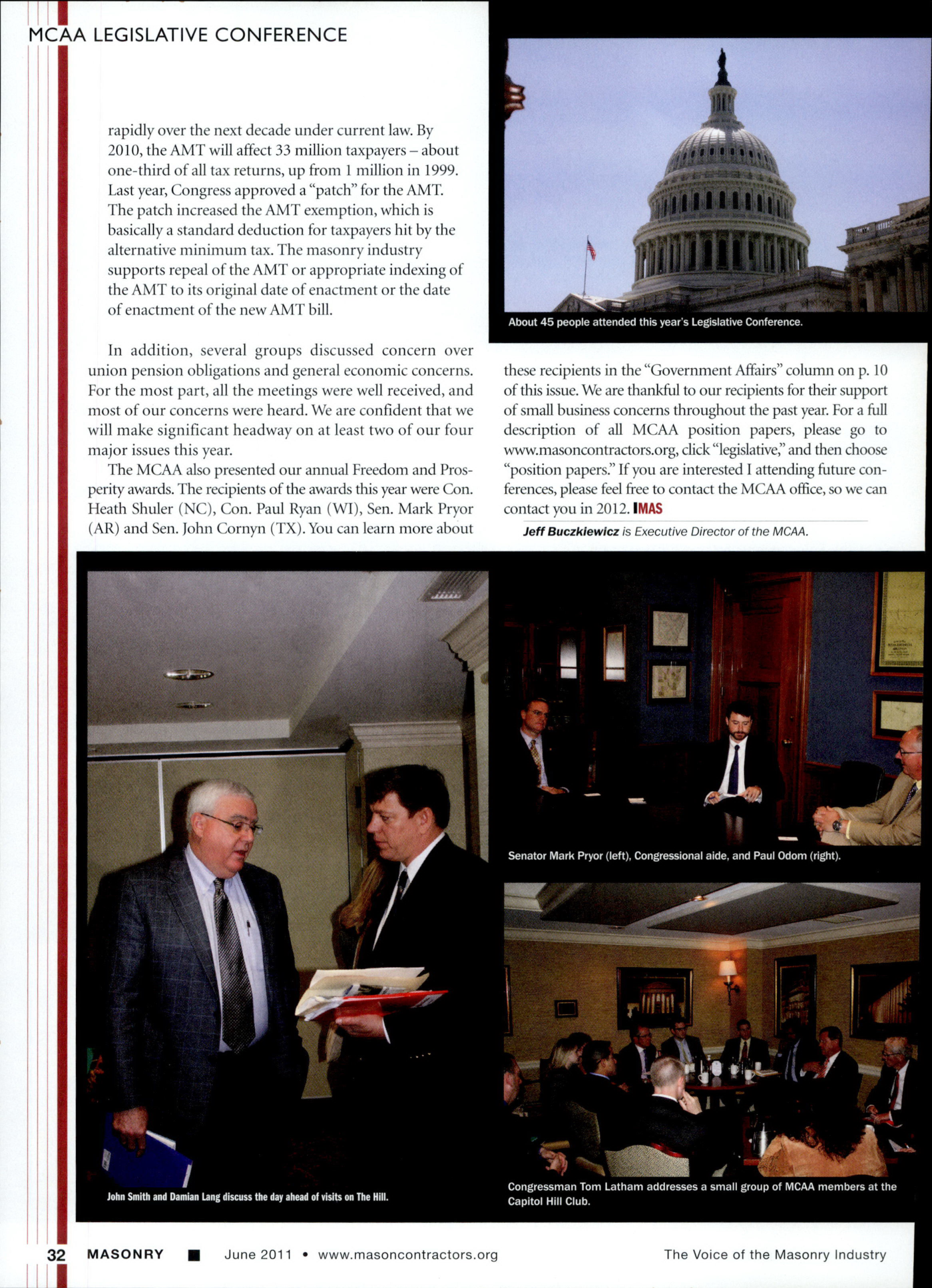 Masonry Magazine June 2011 Page. 34