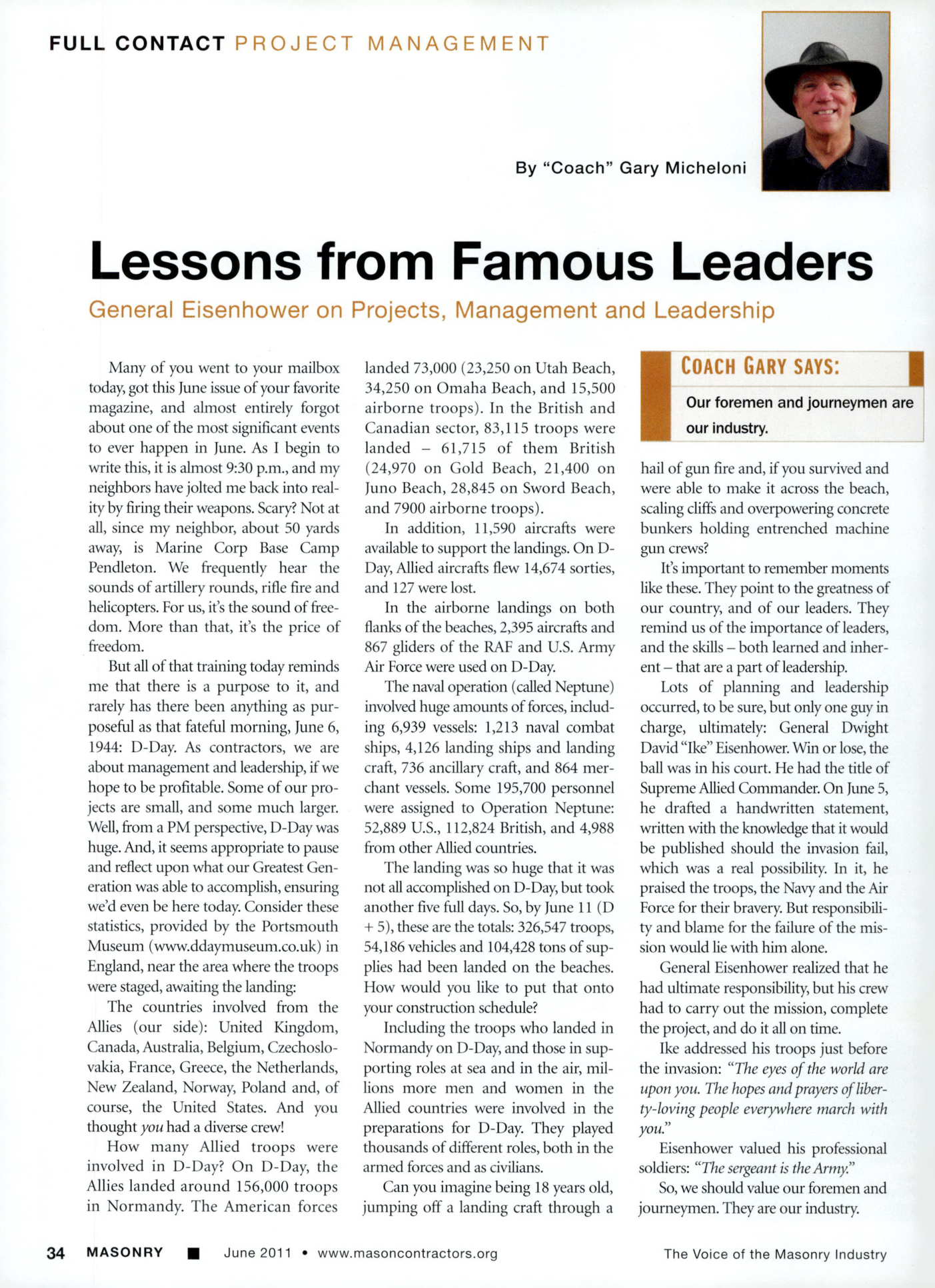Masonry Magazine June 2011 Page. 36