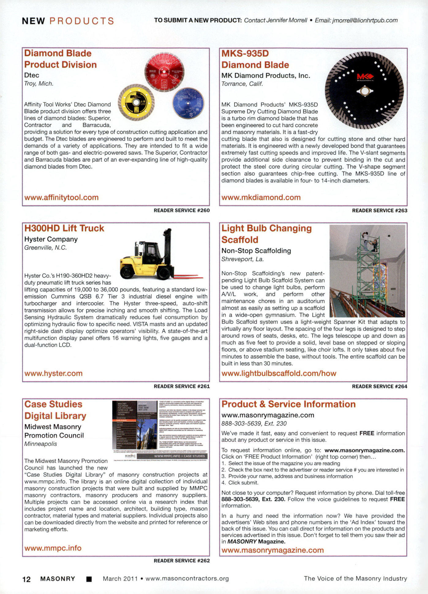 Masonry Magazine March 2011 Page. 14