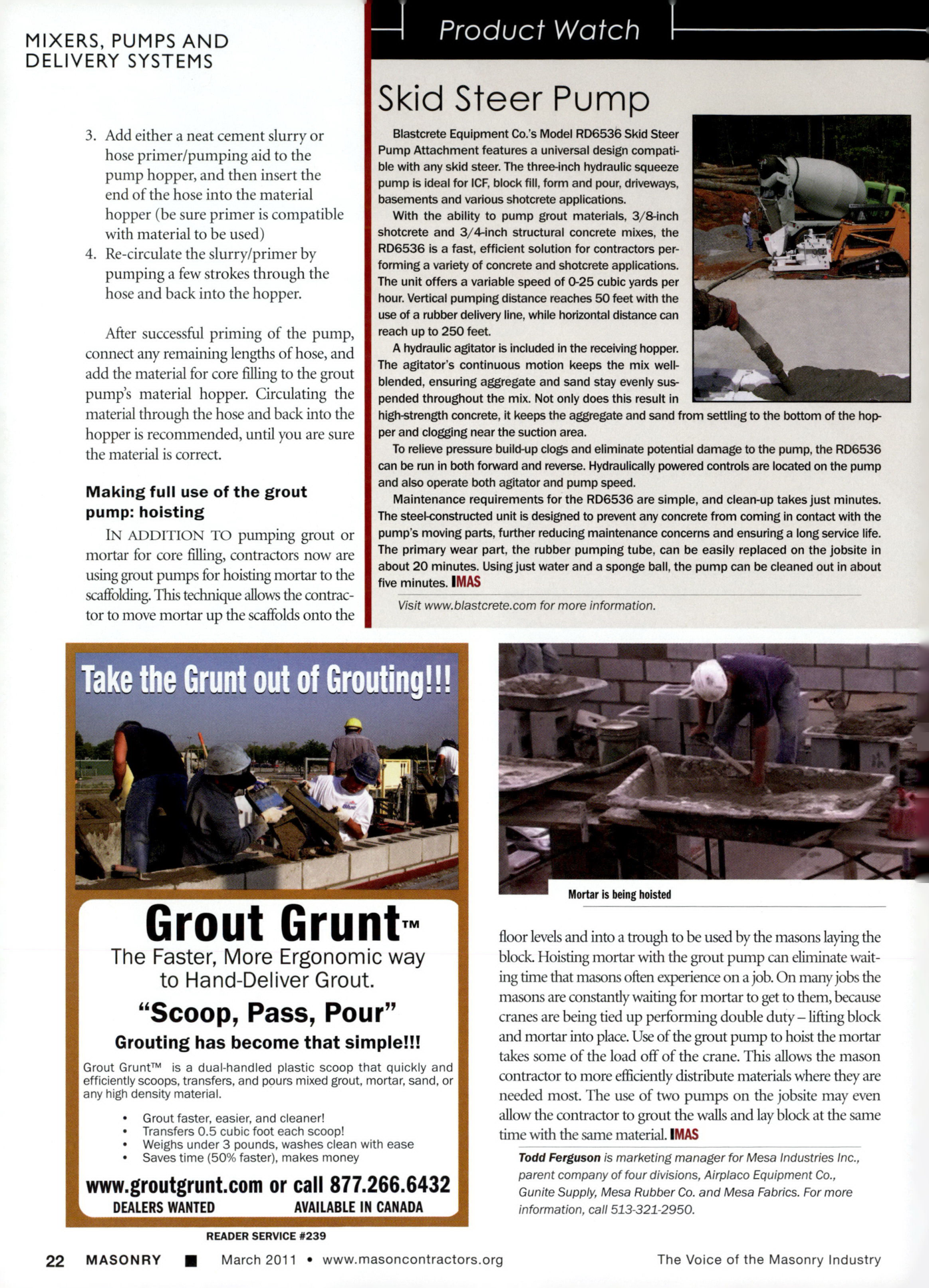 Masonry Magazine March 2011 Page. 24