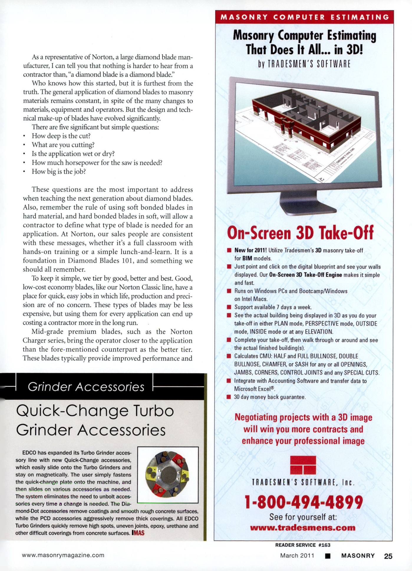 Masonry Magazine March 2011 Page. 27