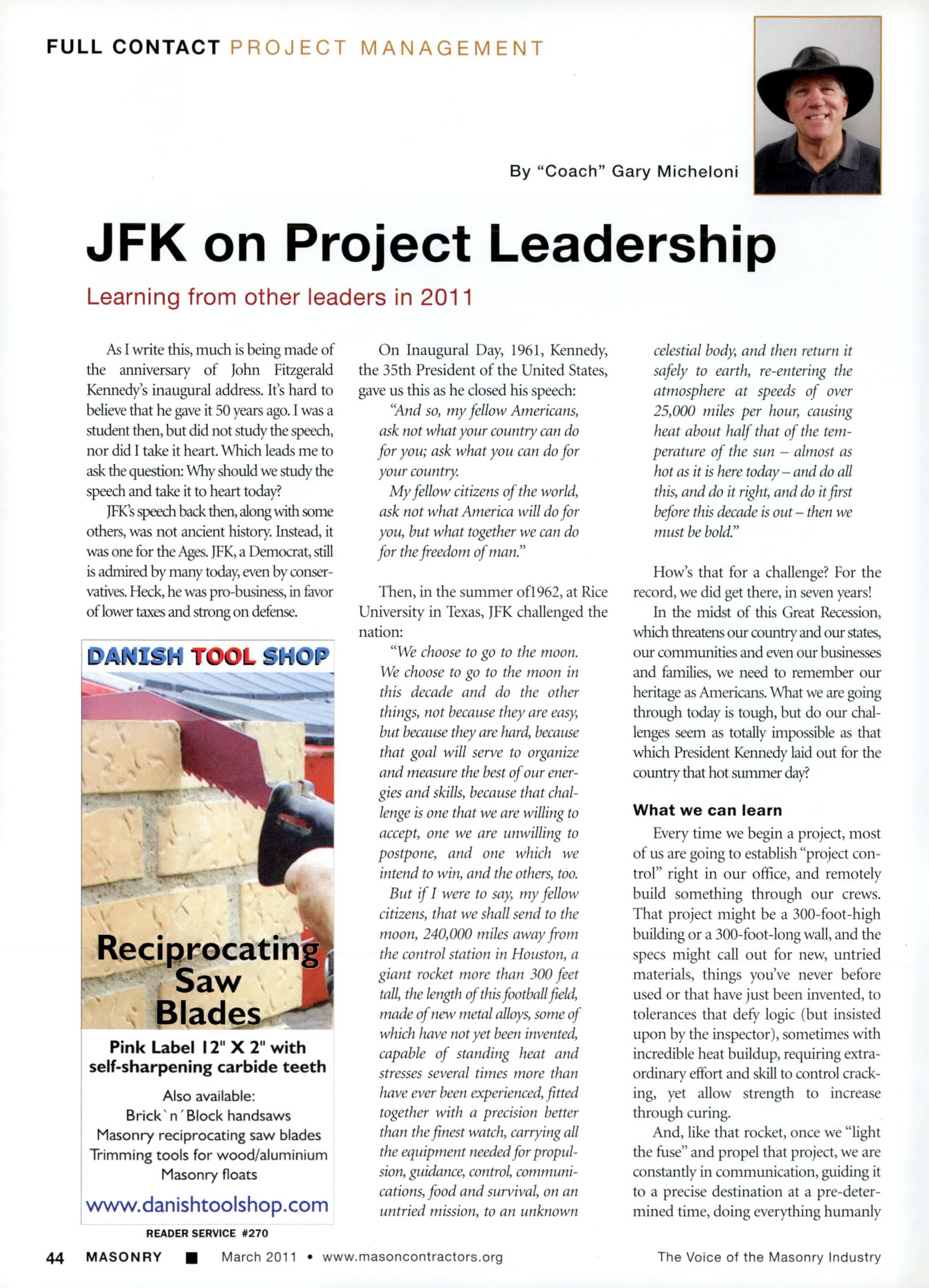 Masonry Magazine March 2011 Page. 46