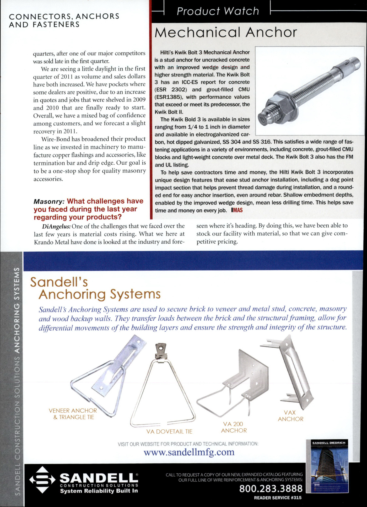 Masonry Magazine May 2011 Page. 26