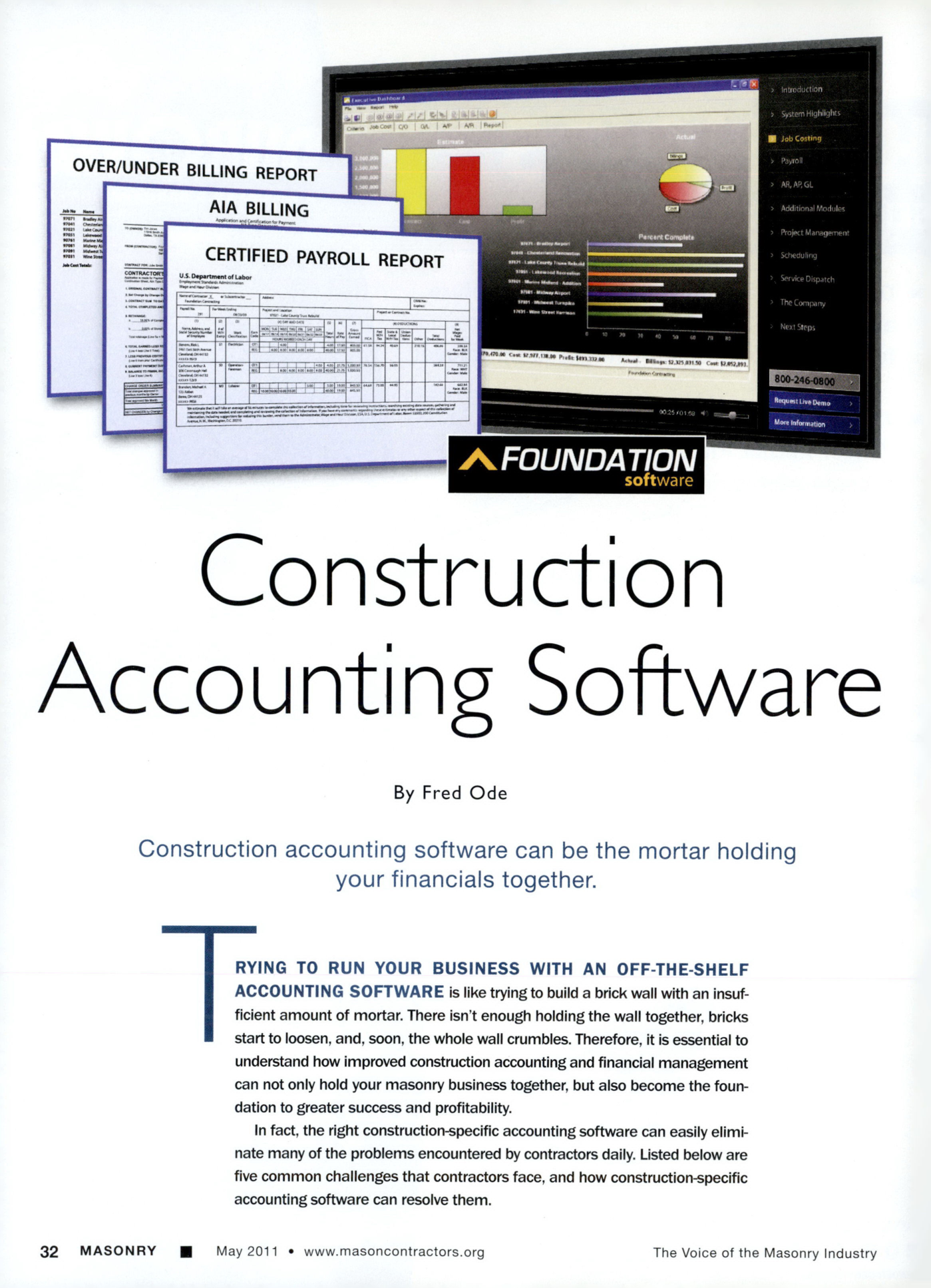Masonry Magazine May 2011 Page. 34