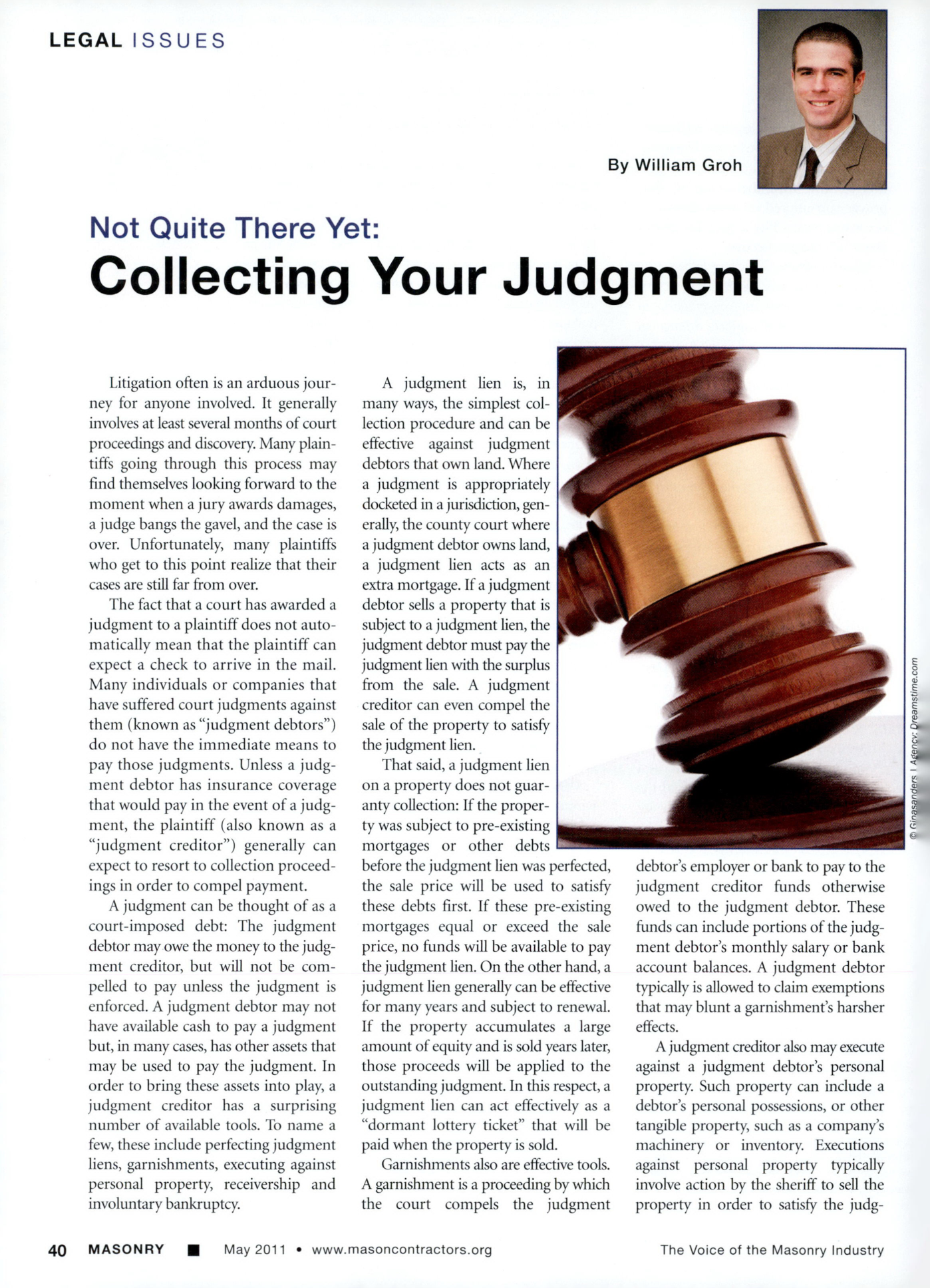 Masonry Magazine May 2011 Page. 42