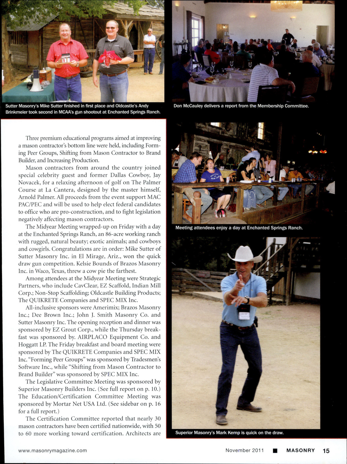 Masonry Magazine November 2011 Page. 17