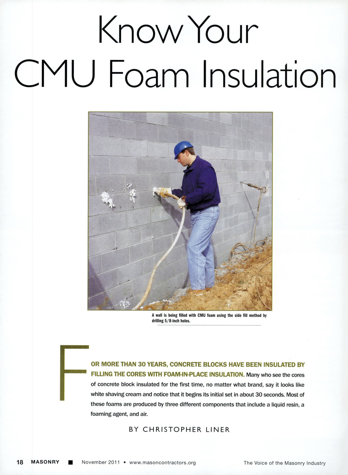 Masonry Magazine November 2011 Page. 20