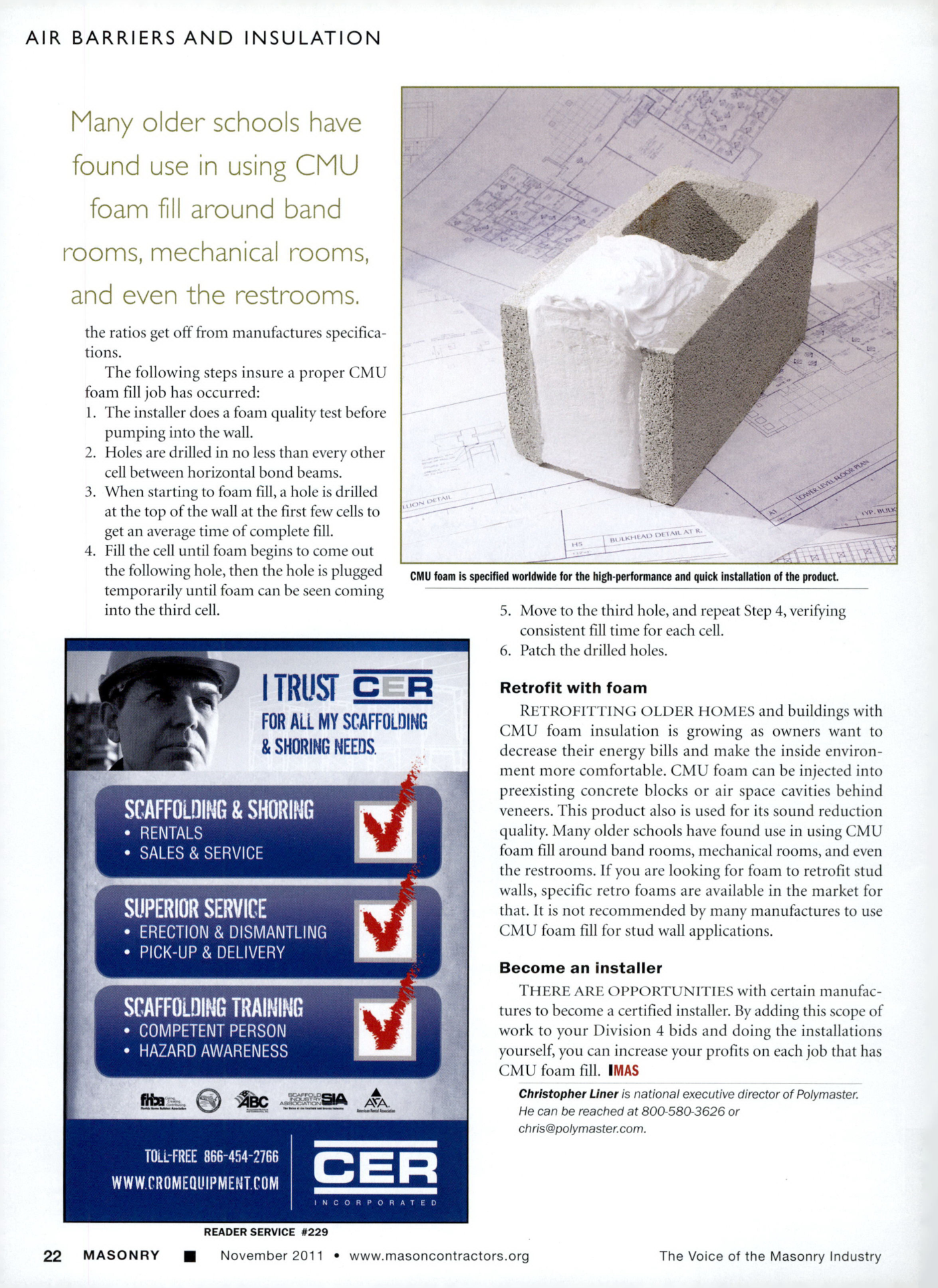 Masonry Magazine November 2011 Page. 24