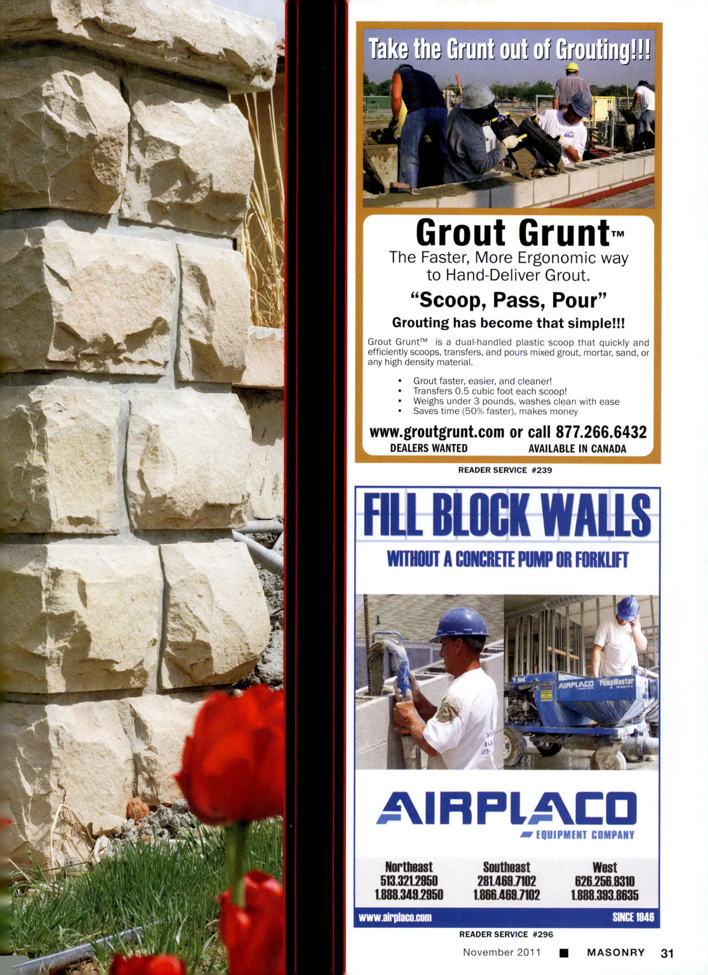 Masonry Magazine November 2011 Page. 33