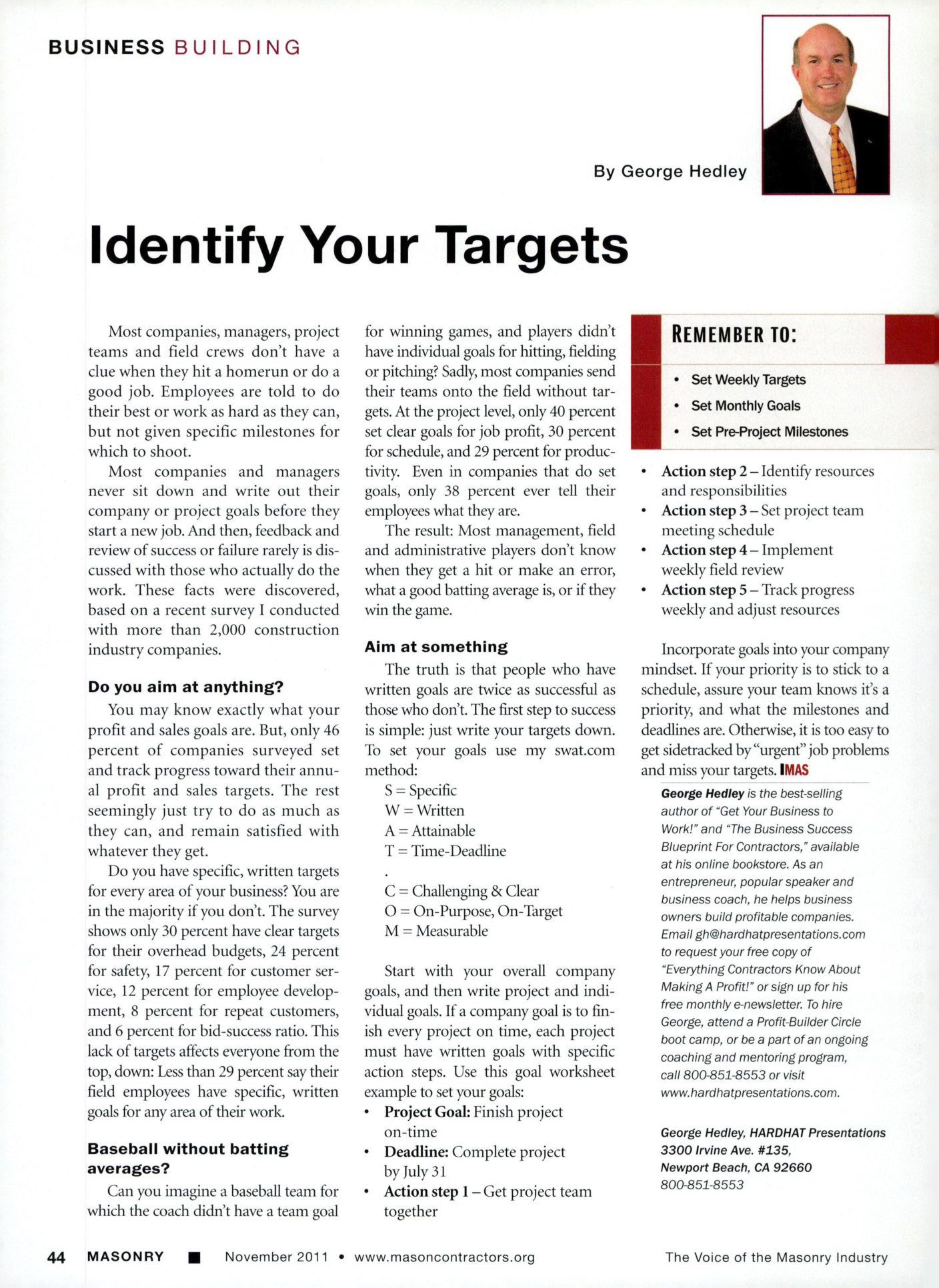 Masonry Magazine November 2011 Page. 46