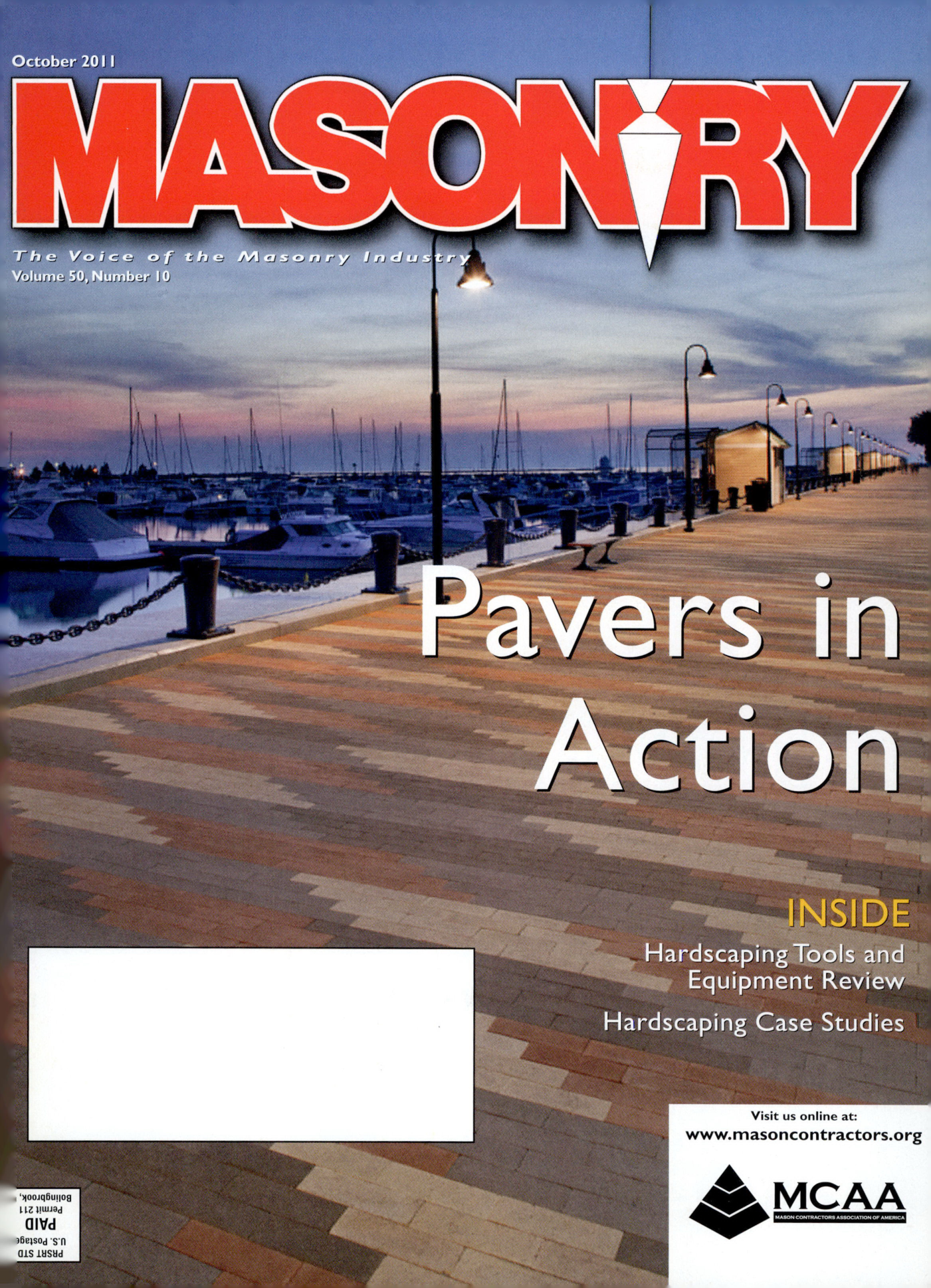 Masonry Magazine October 2011 Page. 1