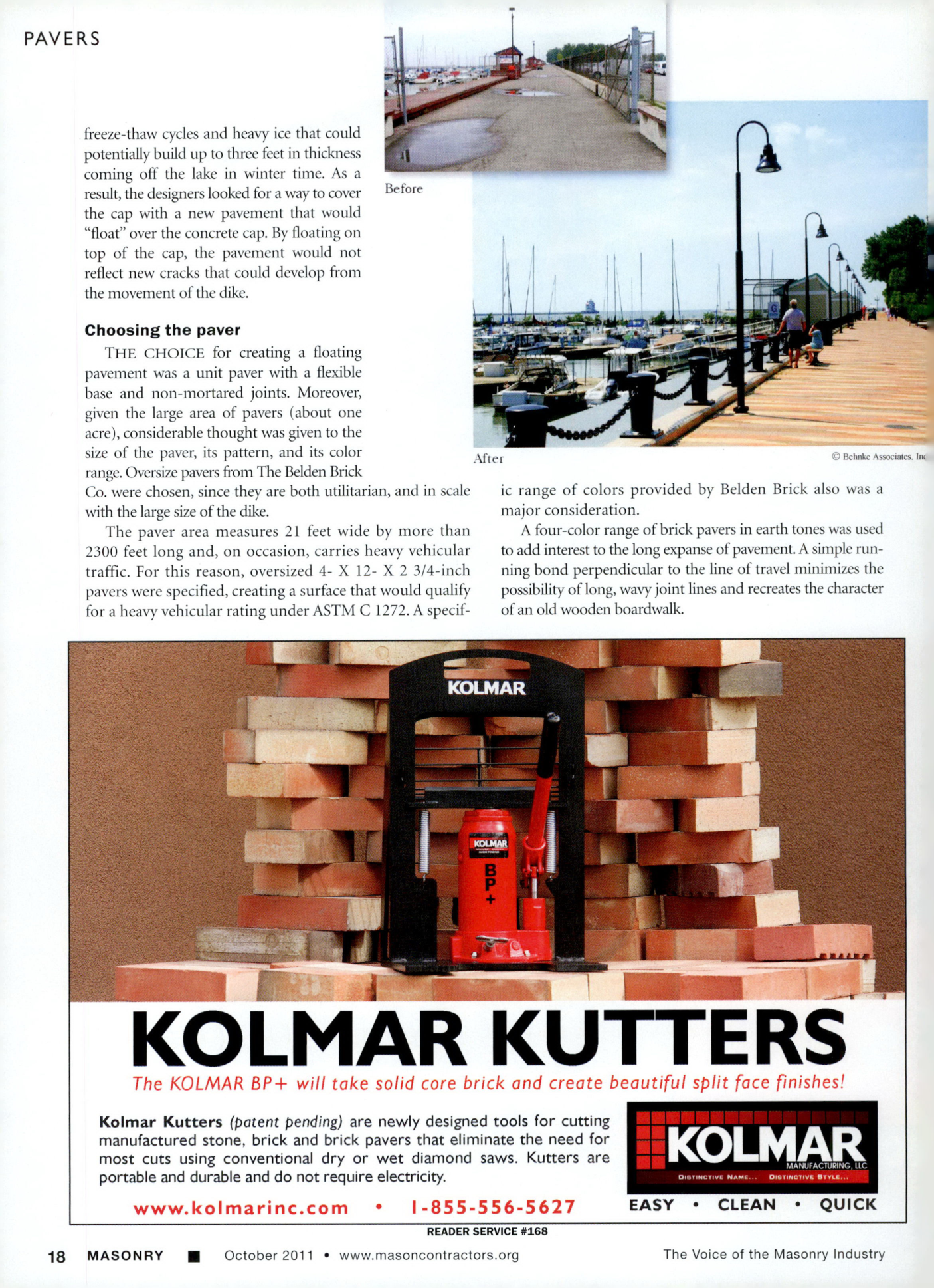 Masonry Magazine October 2011 Page. 20