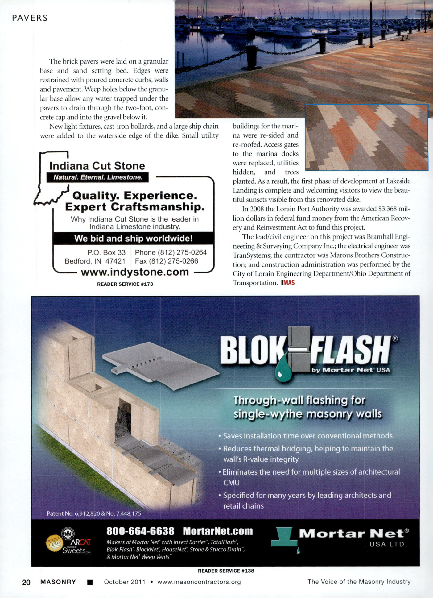 Masonry Magazine October 2011 Page. 22