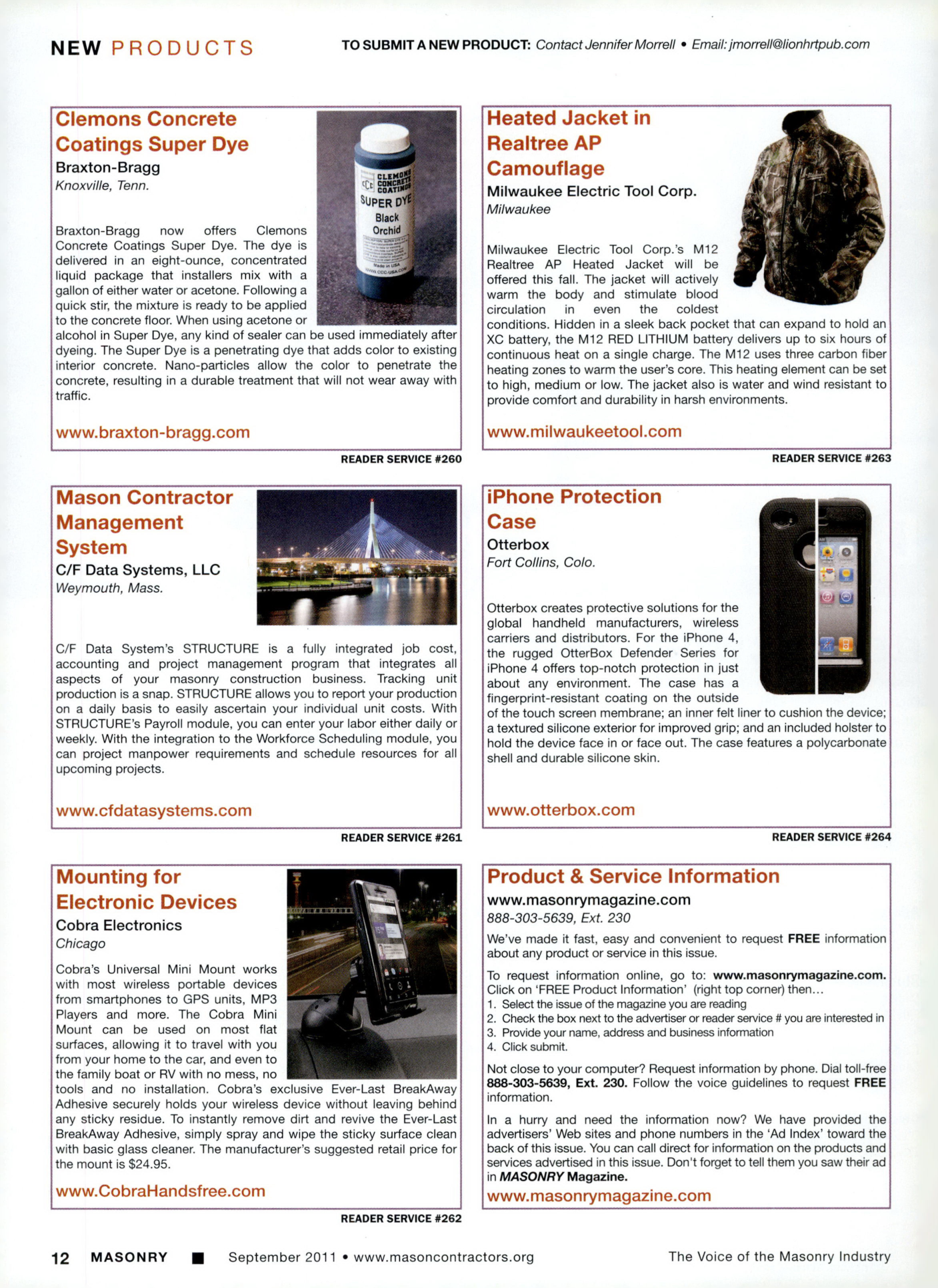 Masonry Magazine September 2011 Page. 14