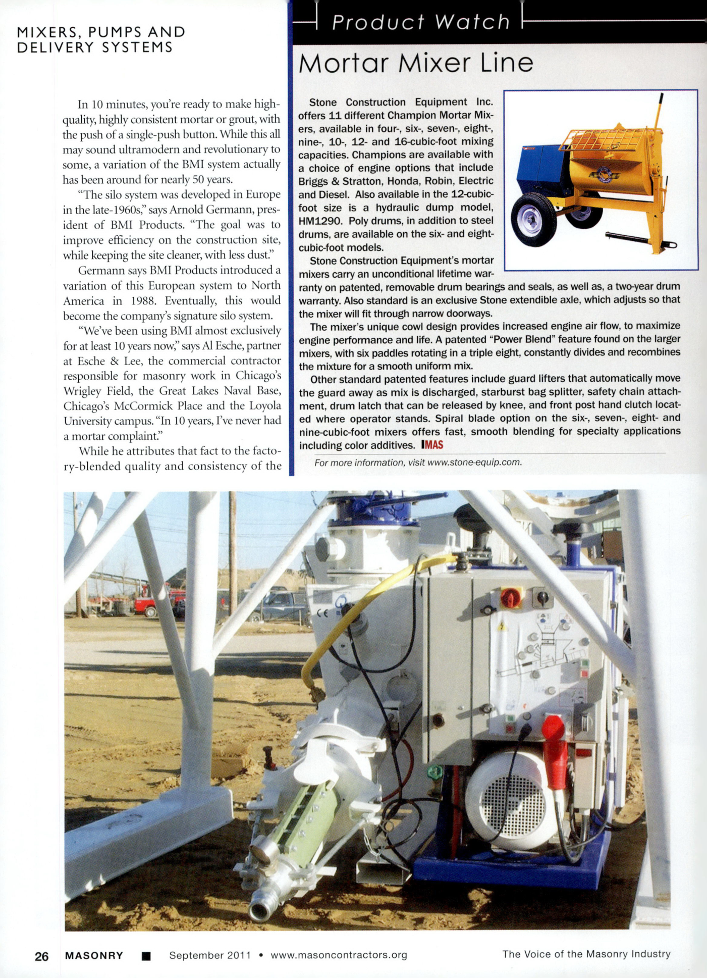 Masonry Magazine September 2011 Page. 28