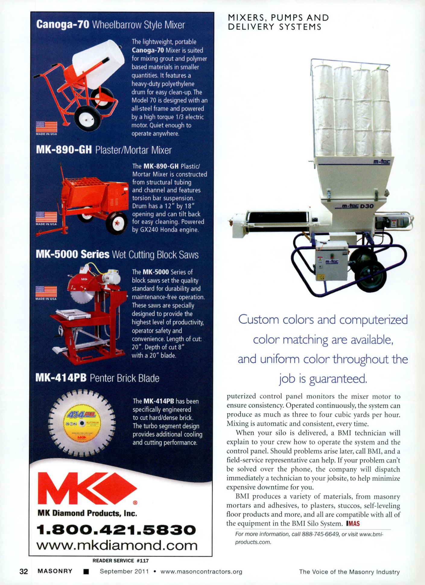 Masonry Magazine September 2011 Page. 34