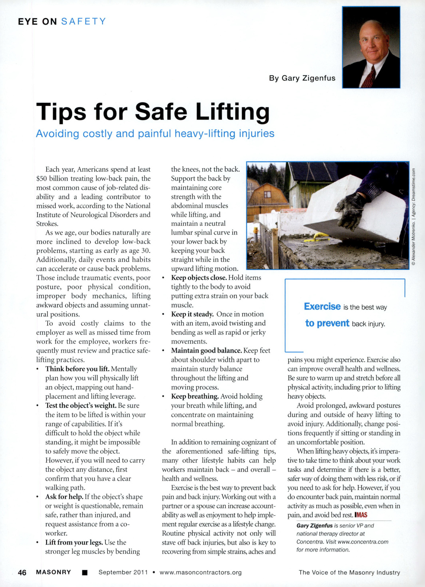 Masonry Magazine September 2011 Page. 48