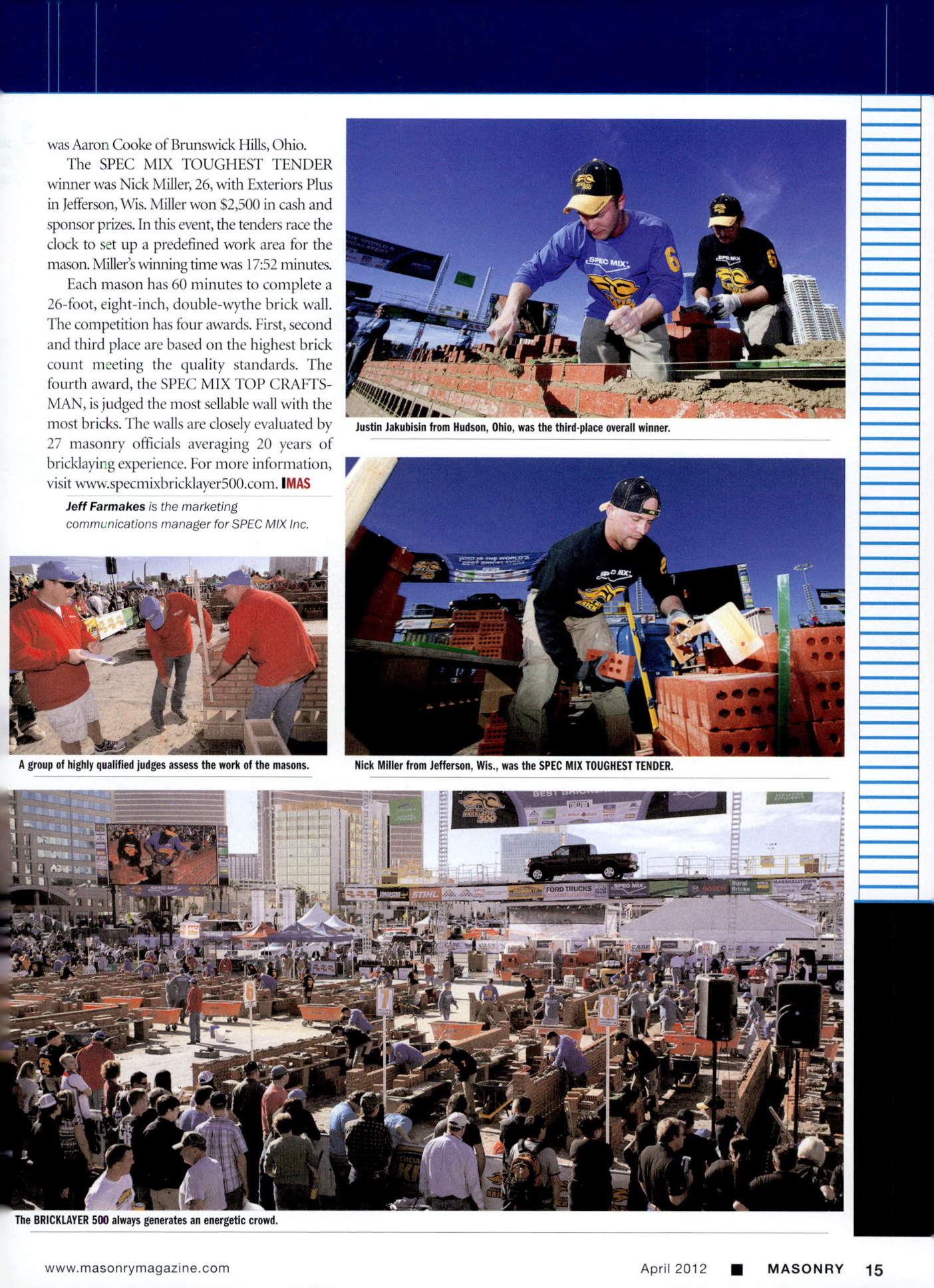 Masonry Magazine April 2012 Page. 17