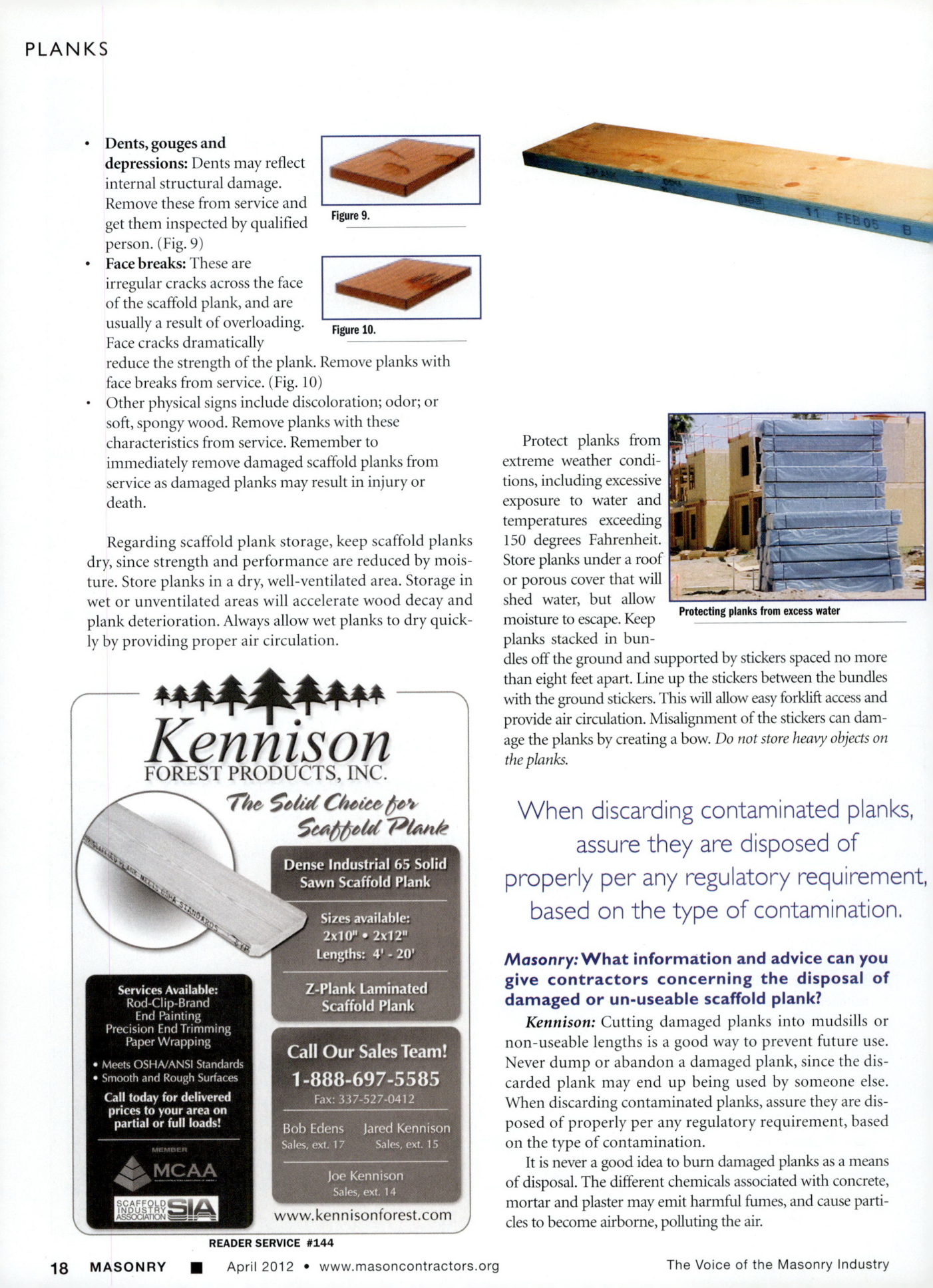 Masonry Magazine April 2012 Page. 20