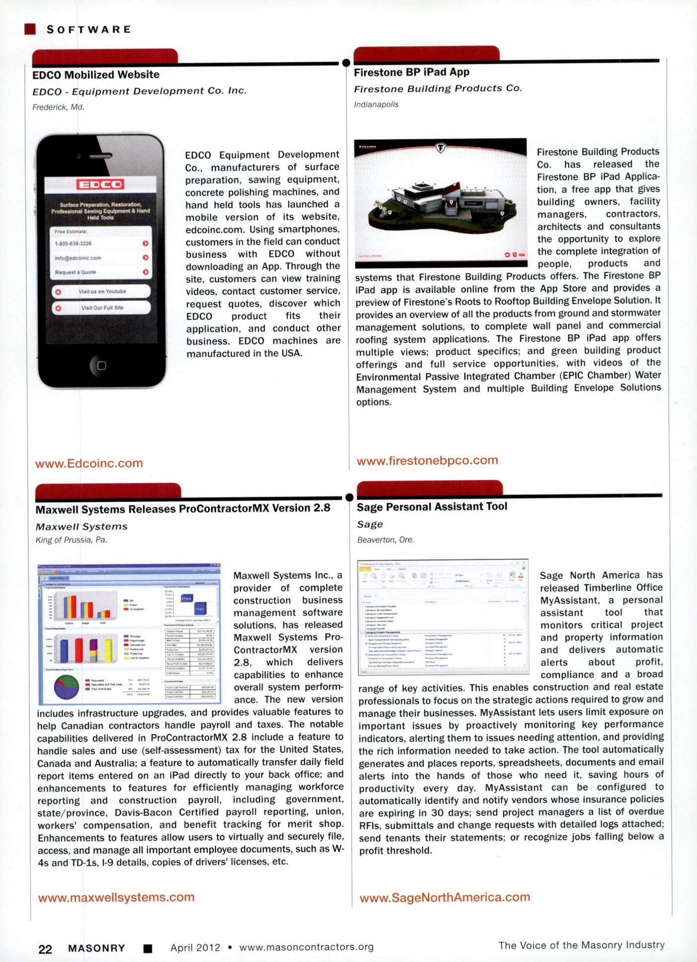 Masonry Magazine April 2012 Page. 24