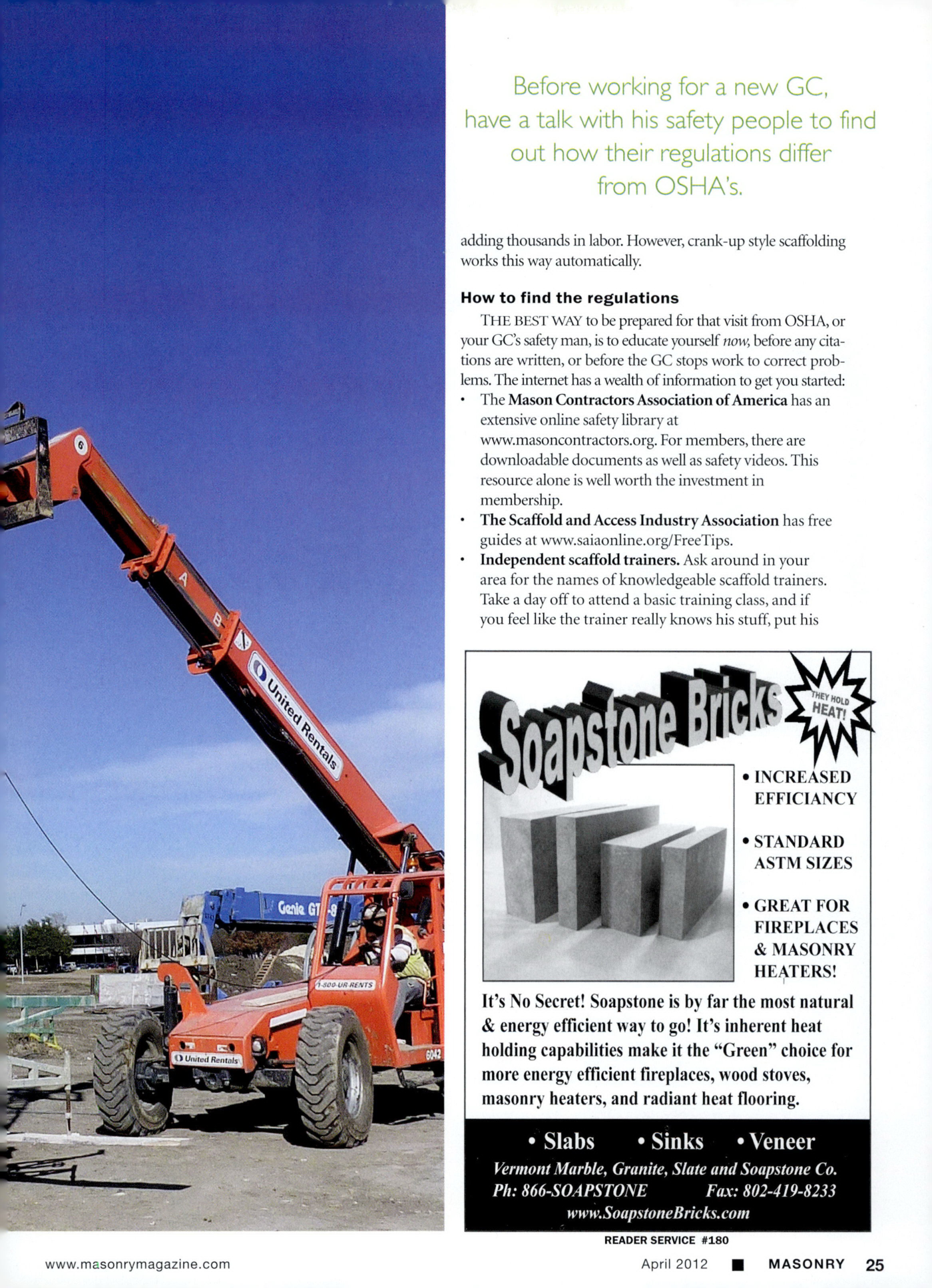 Masonry Magazine April 2012 Page. 27