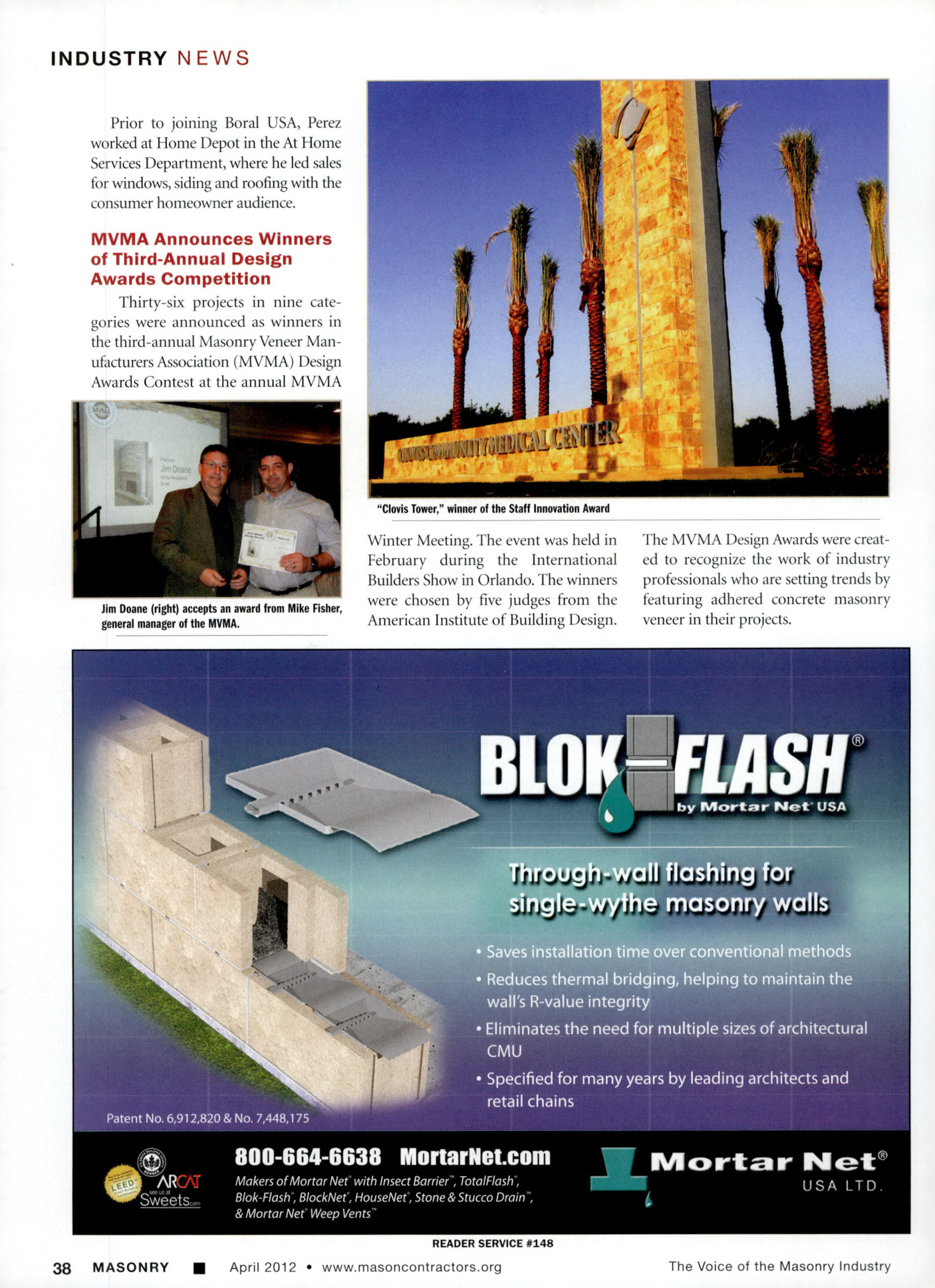 Masonry Magazine April 2012 Page. 40