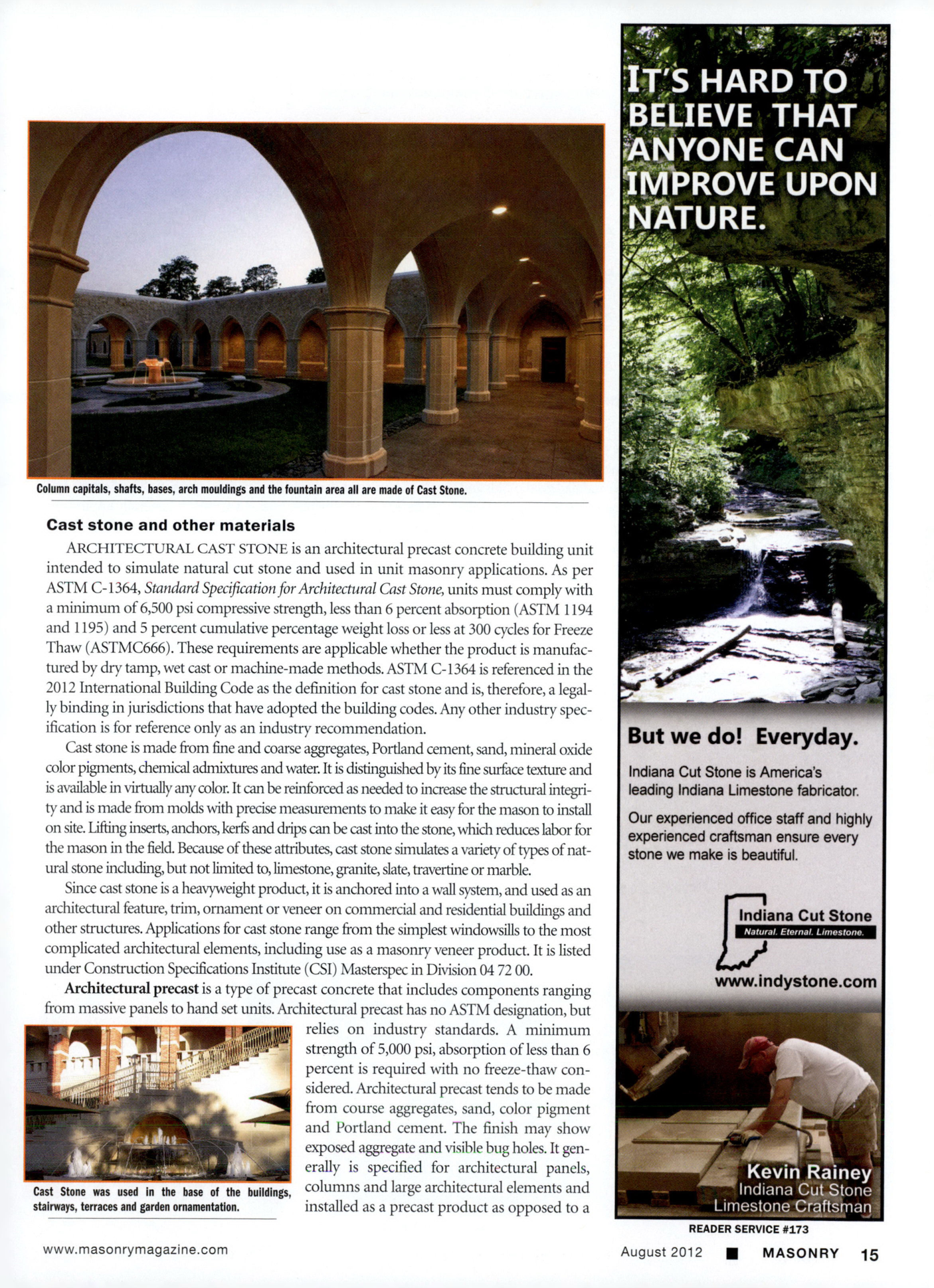 Masonry Magazine August 2012 Page. 17