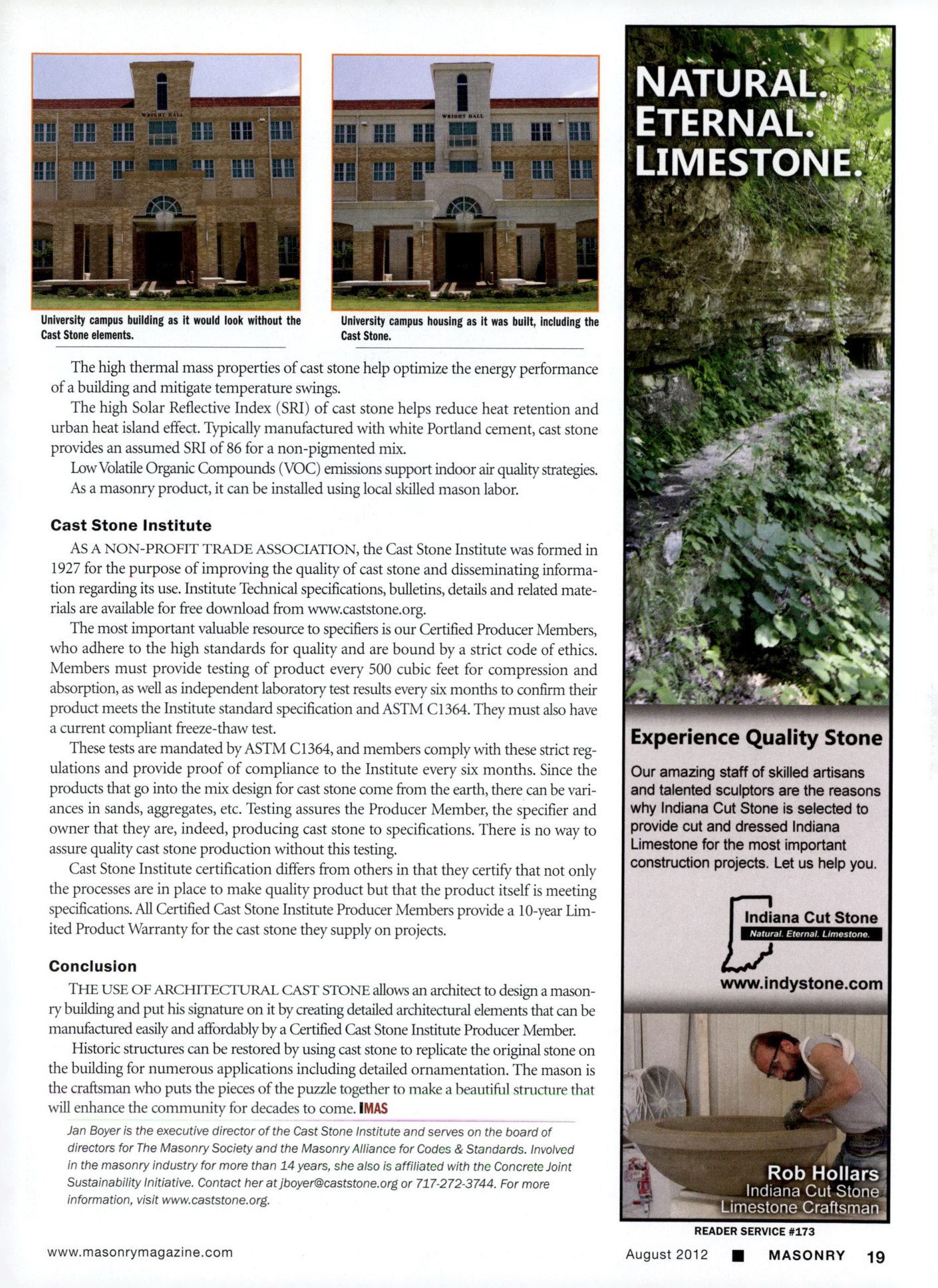 Masonry Magazine August 2012 Page. 21