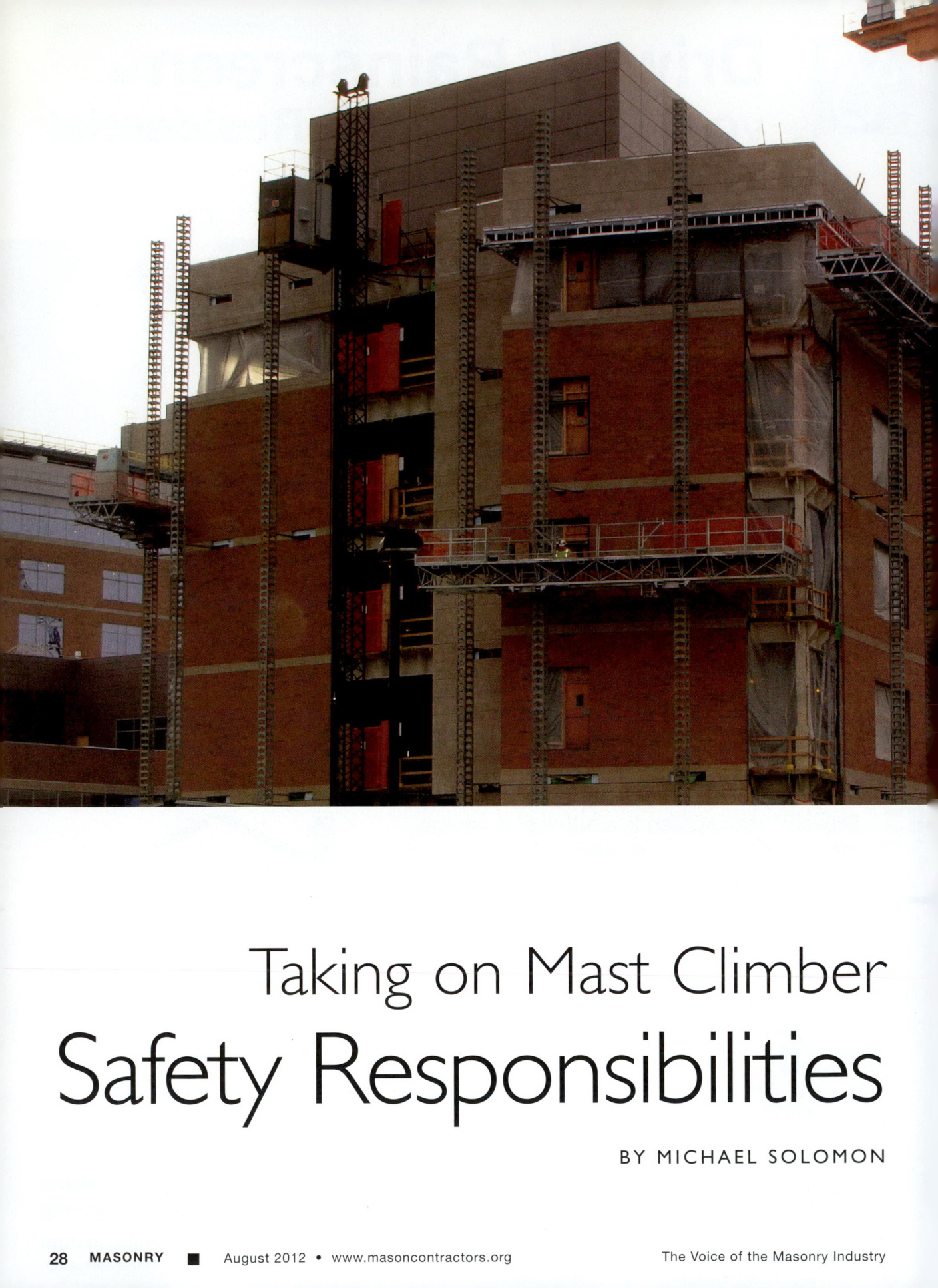 Masonry Magazine August 2012 Page. 30