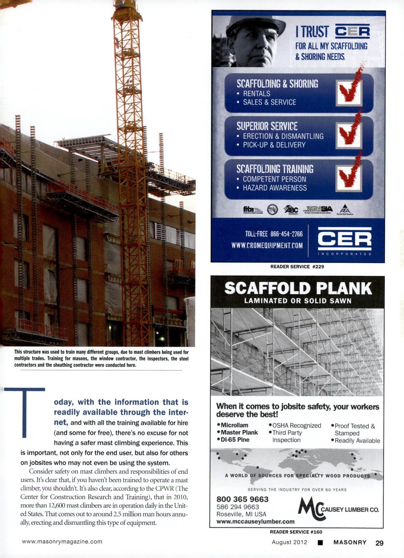 Masonry Magazine August 2012 Page. 31