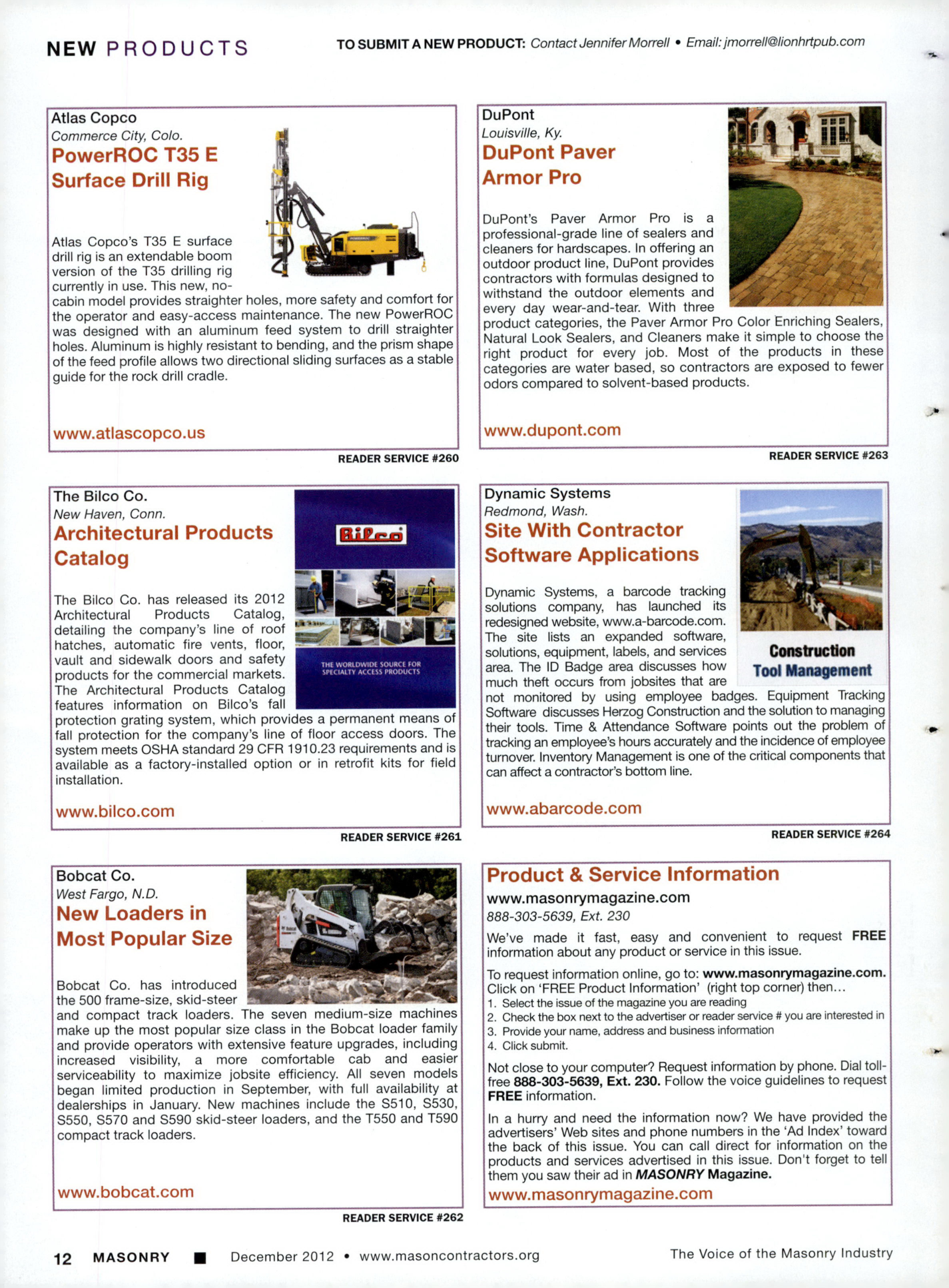 Masonry Magazine December 2012 Page. 14