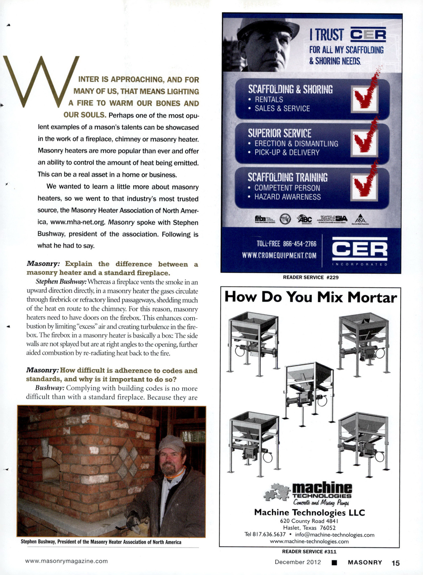 Masonry Magazine December 2012 Page. 17