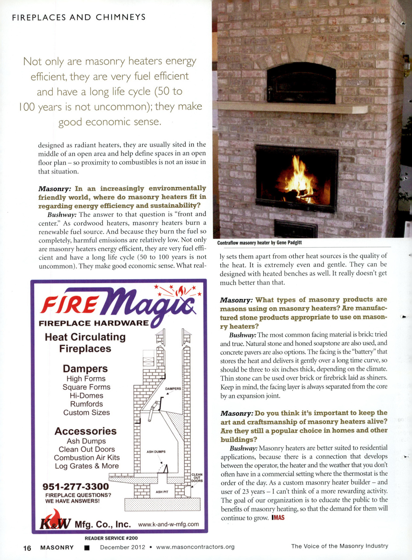 Masonry Magazine December 2012 Page. 18